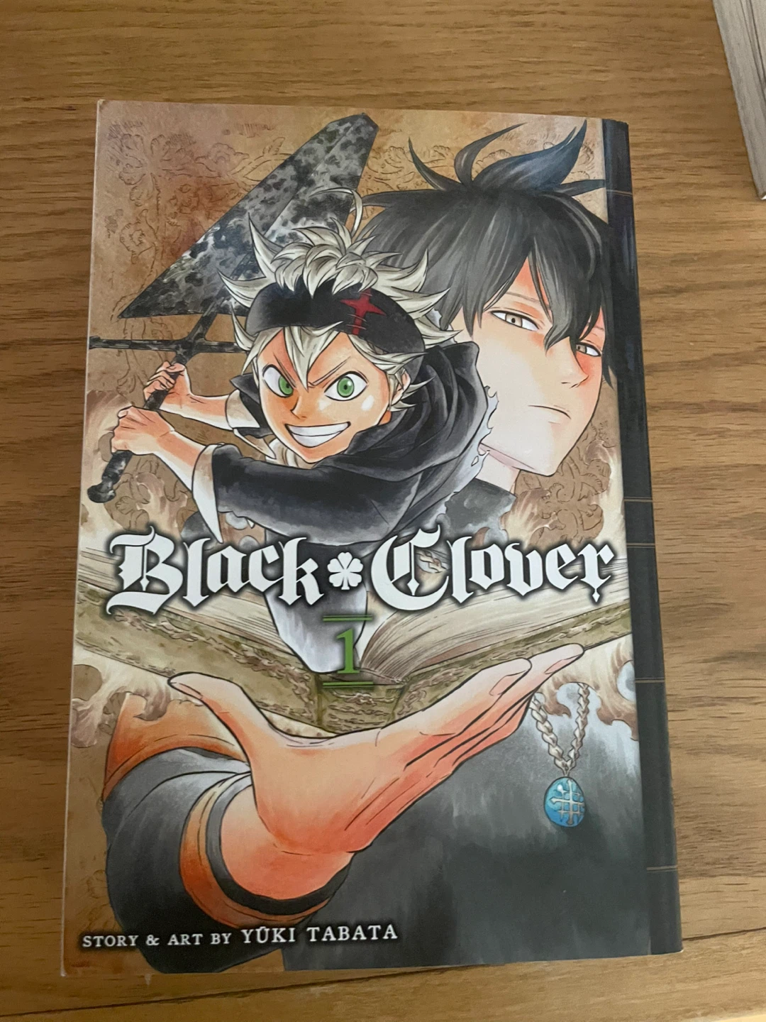 Volumes 1 & 2 Black Clover Manga by Yuki Tabata