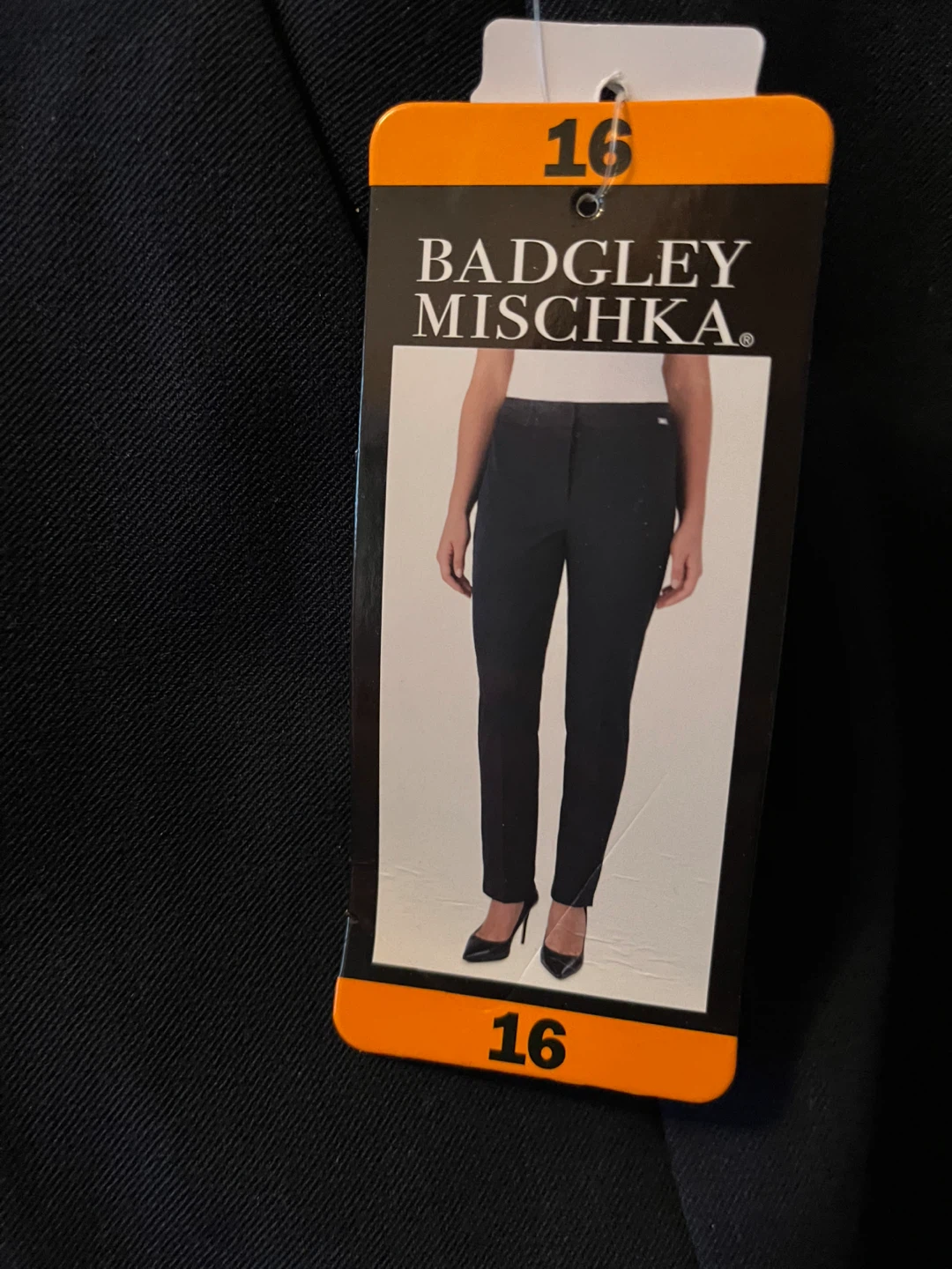 Badgley Mischka Women's Size 16 Slim Leg Pants - photo 2