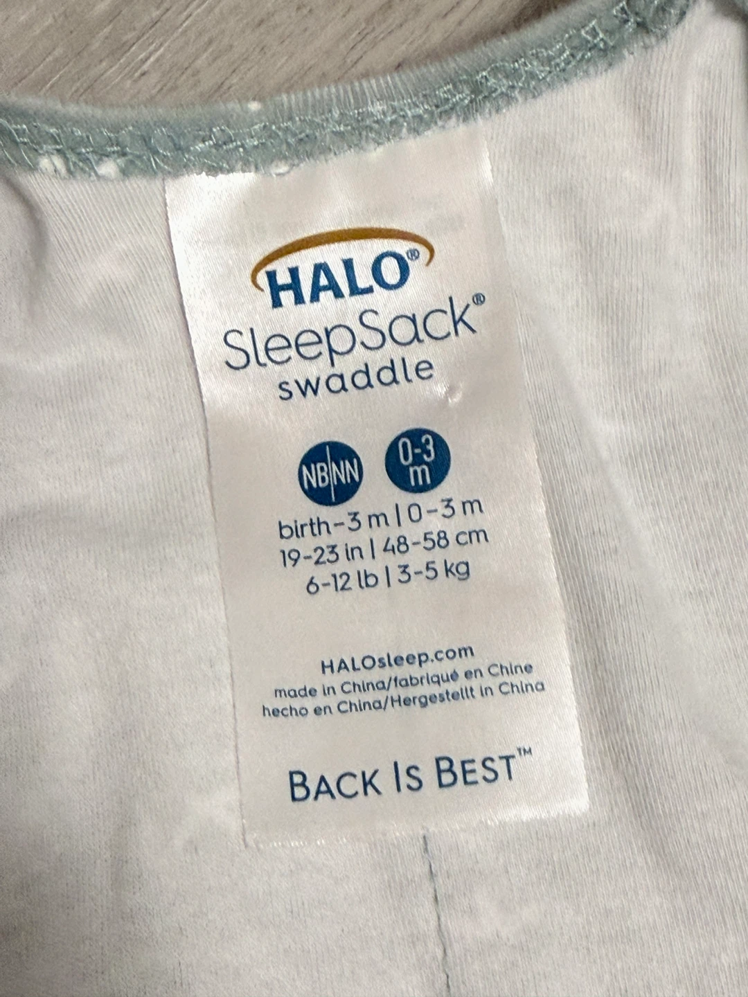 HALO Sleepsack Swaddle NB - Used - photo 4