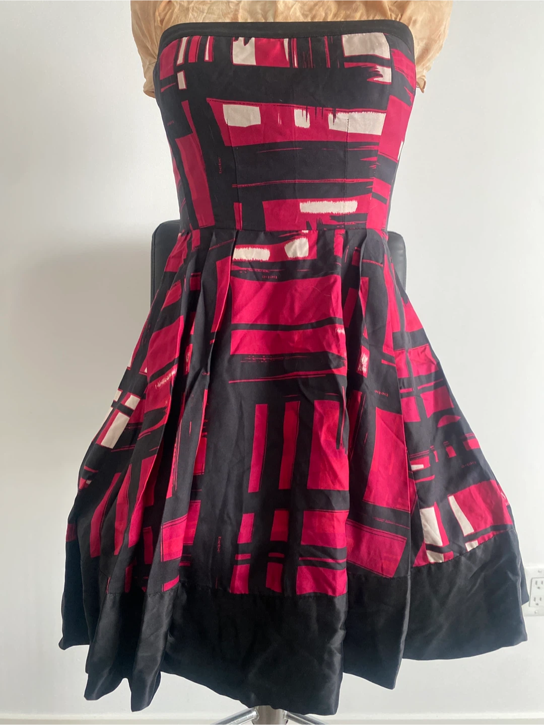 Vintage Bebe satin dress