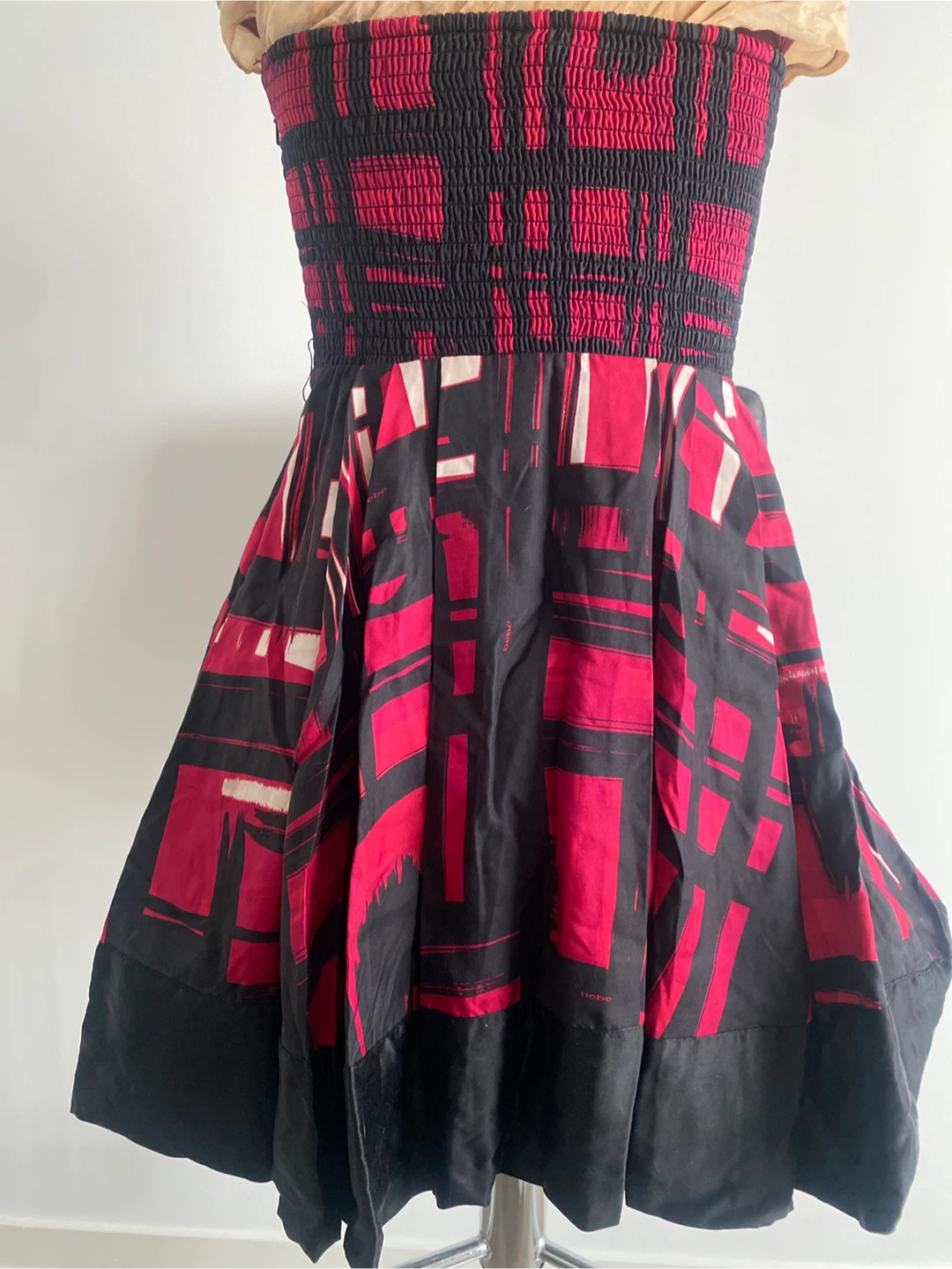 Vintage Bebe satin dress - photo 4