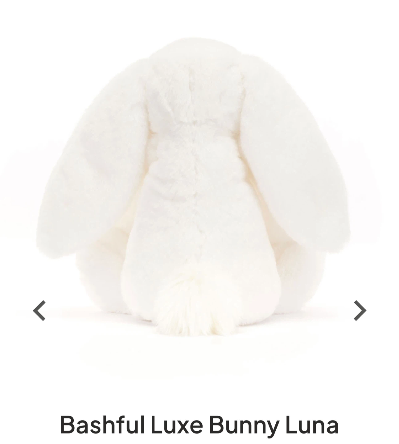 Jellycat Bashful Luxe Bunny Luna - Medium - photo 4