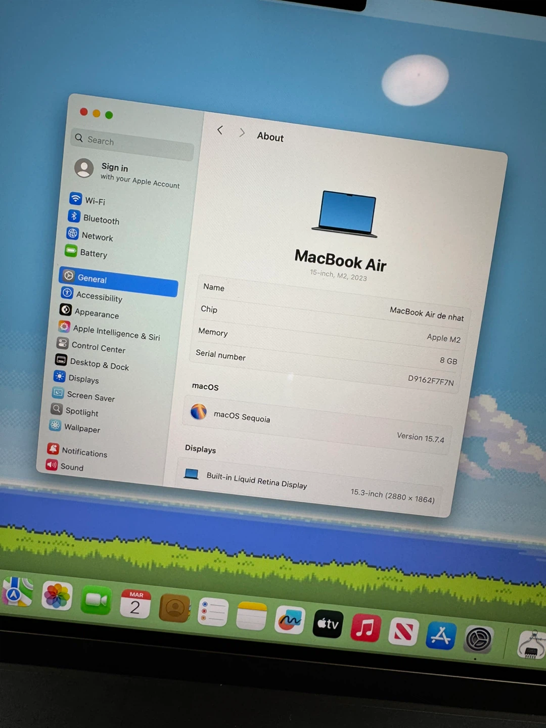 Apple MacBook Air 13-inch M2 8GB RAM 2023 - photo 4