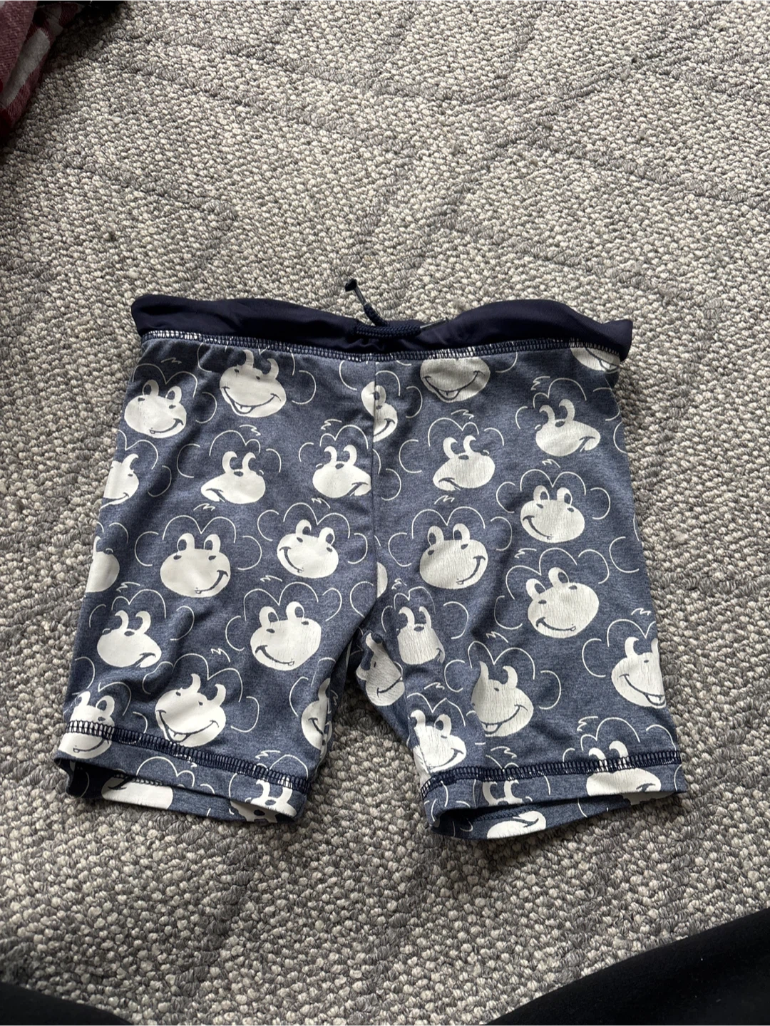 Kids Monkey Print Swim Shorts 4T
