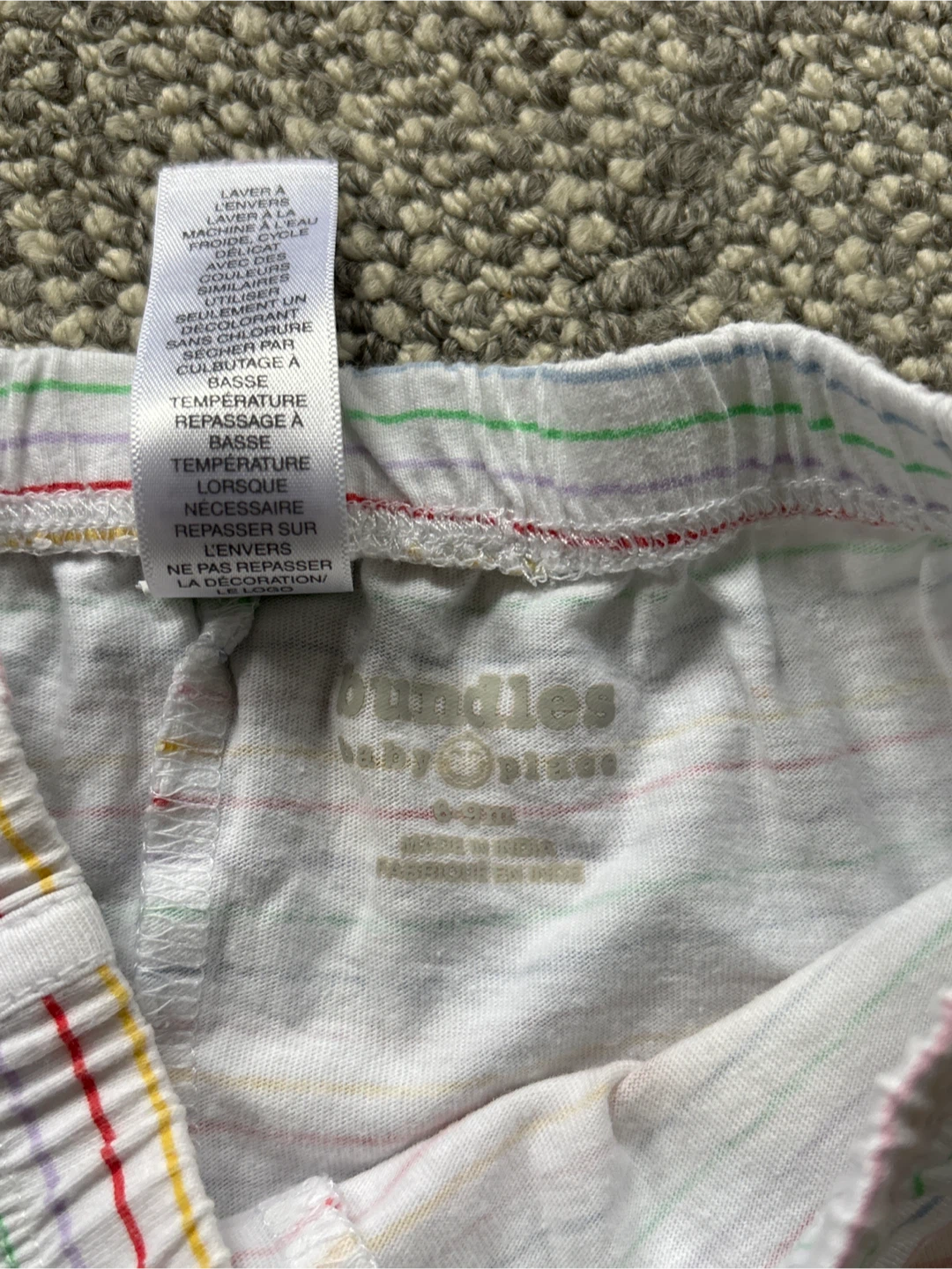 Bundles Baby Place Striped Shorts 6-9M - photo 2