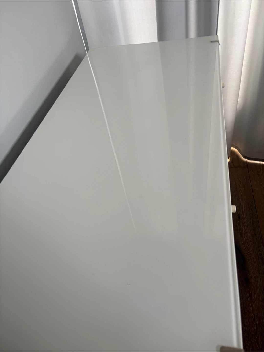 White Desk with Drawer
