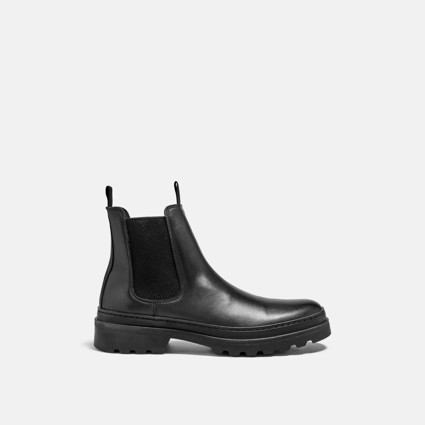 Minelli (Paris) Black Leather Chelsea Boots - photo 2