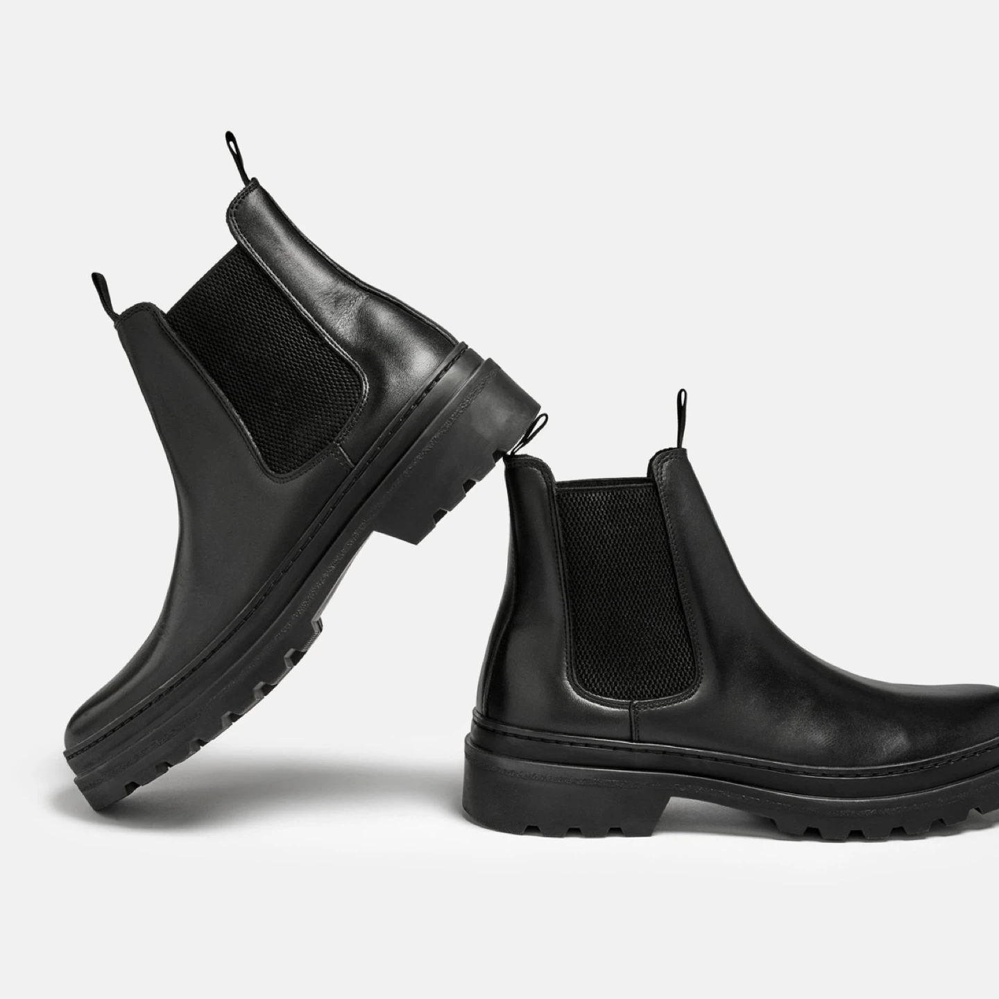 Minelli (Paris) Black Leather Chelsea Boots - photo 4