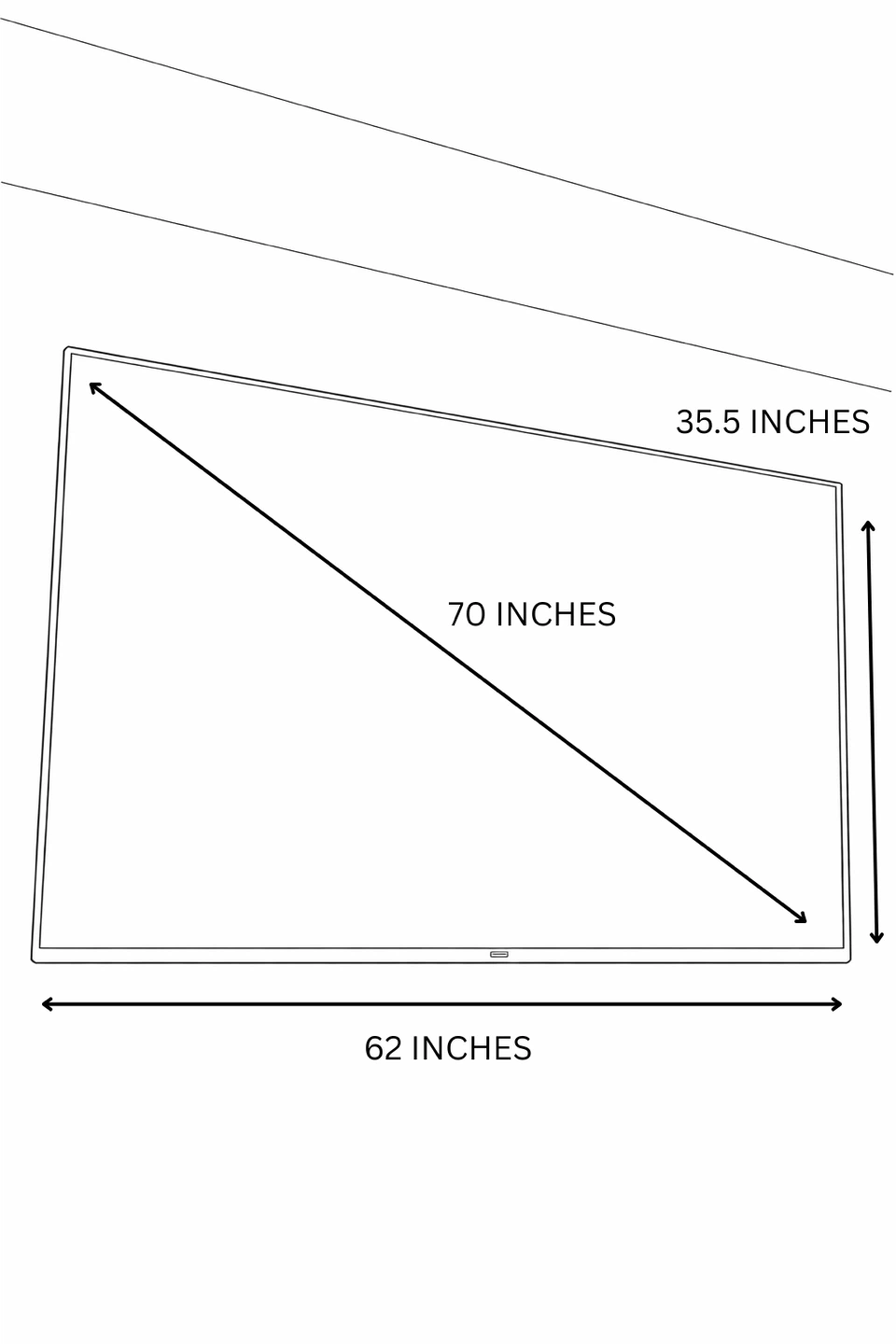 70” RCA SMARTV + MOUNT - photo 5