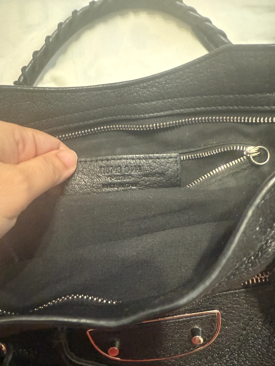 Balenciaga Black Leather City Bag - photo 2