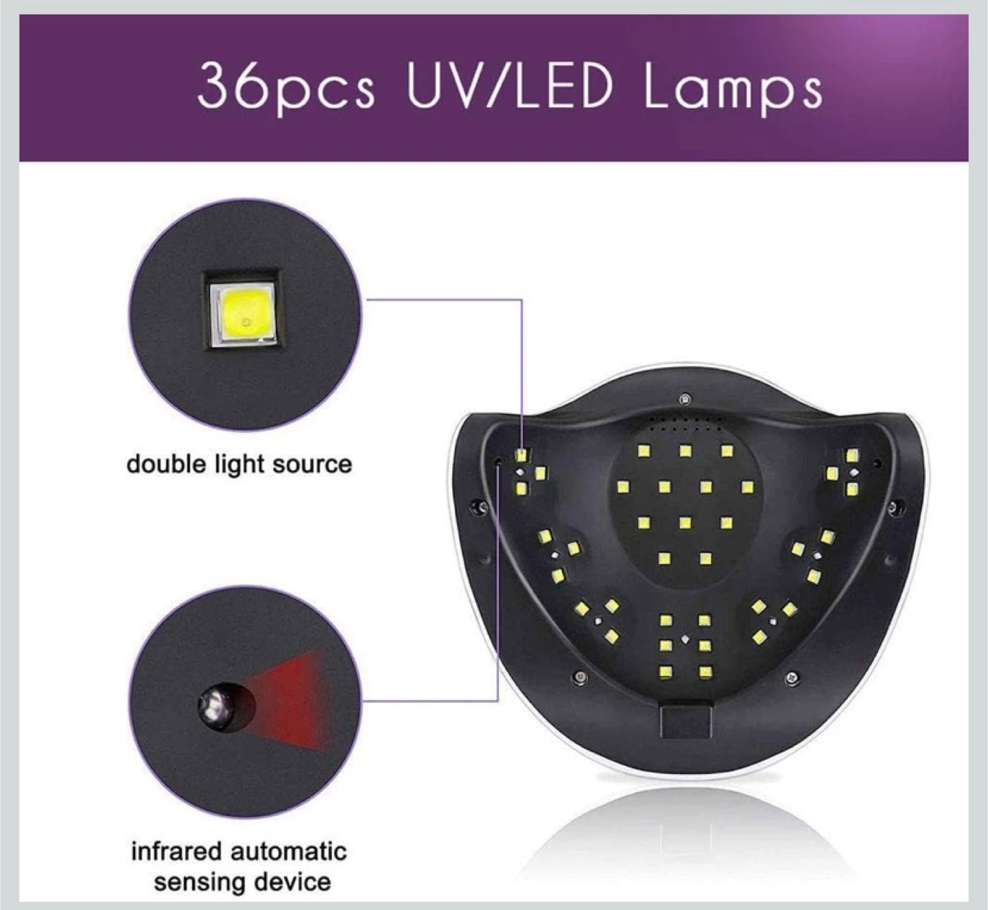 Brand New BellaNails Professional UV Light Nail Lamp - photo 4