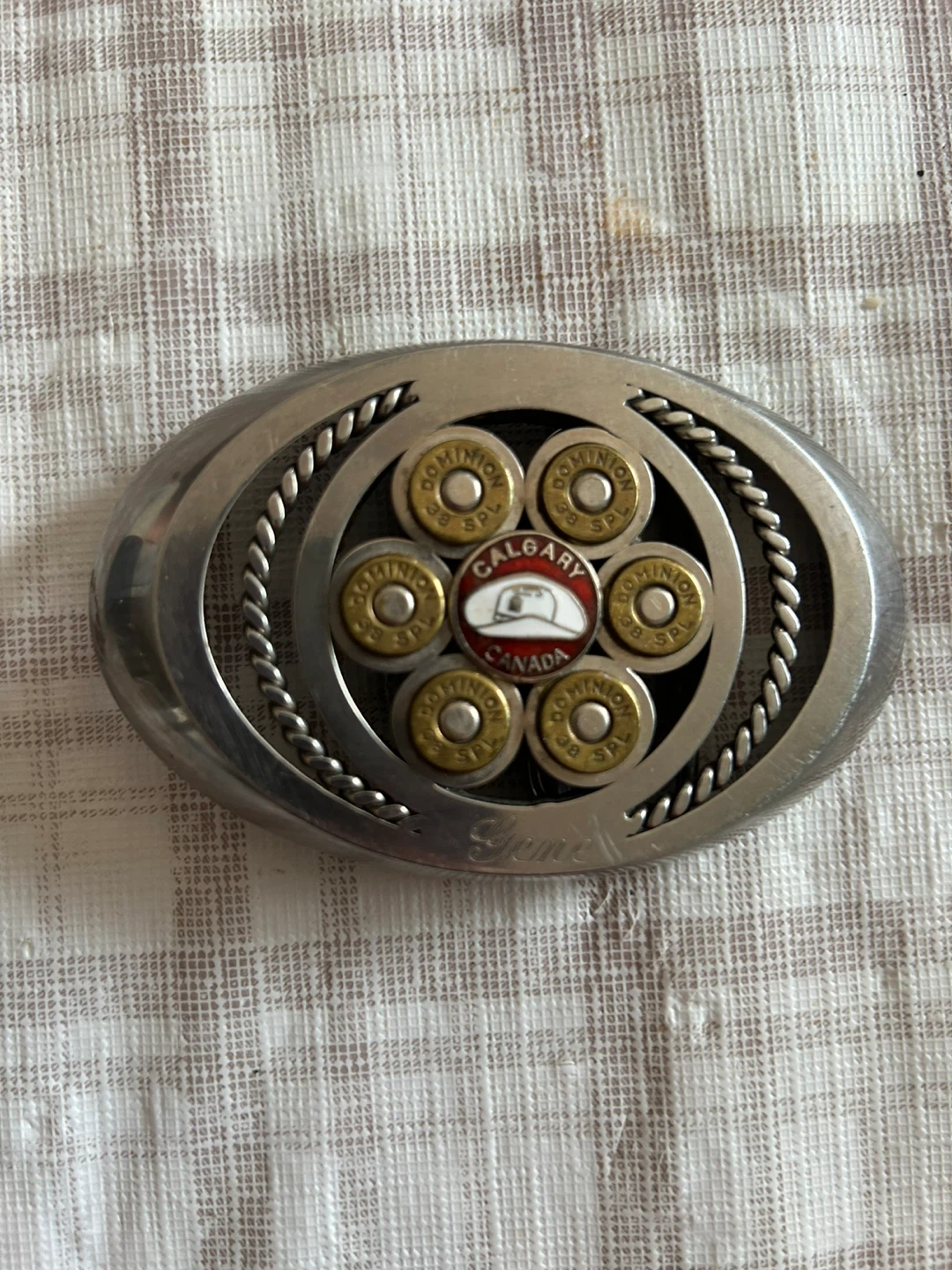 Calgary Canada Belt Buckle