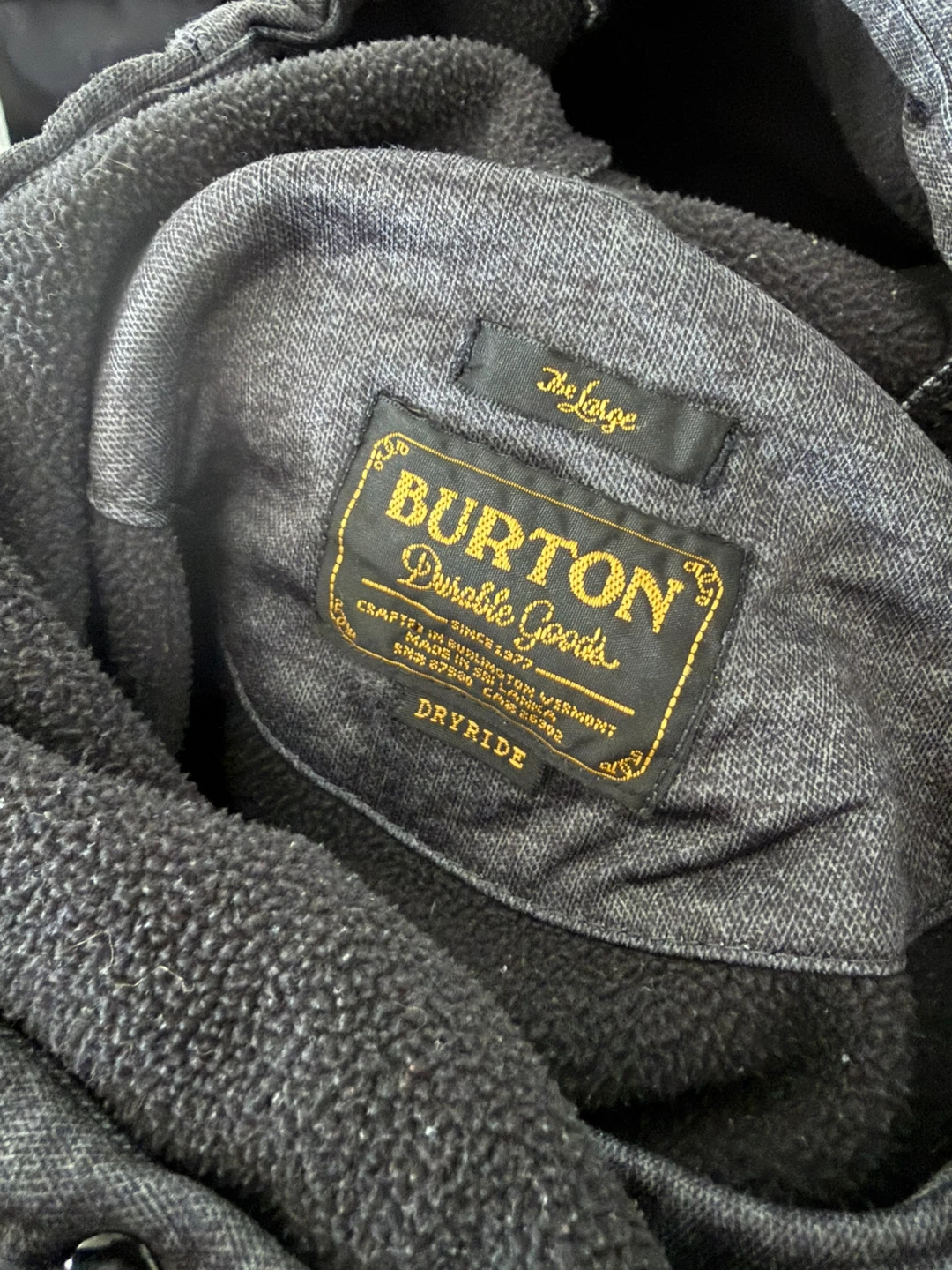 BURTON Unisex Hoodie Like New - photo 2