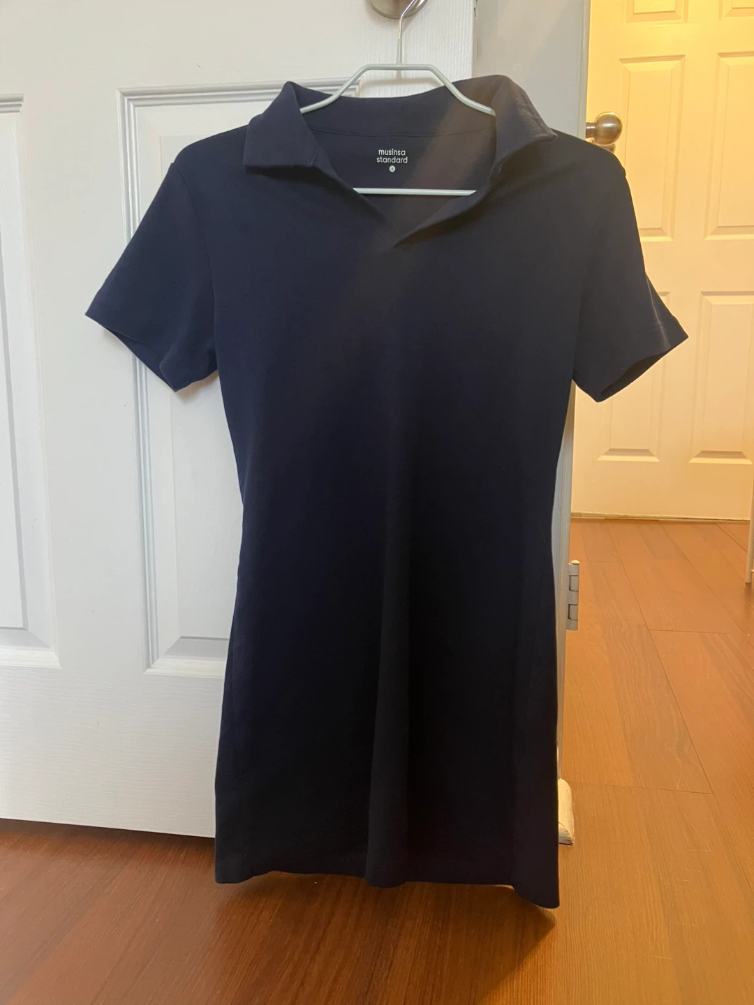 Musinsa Standard Navy Polo dress - Size S