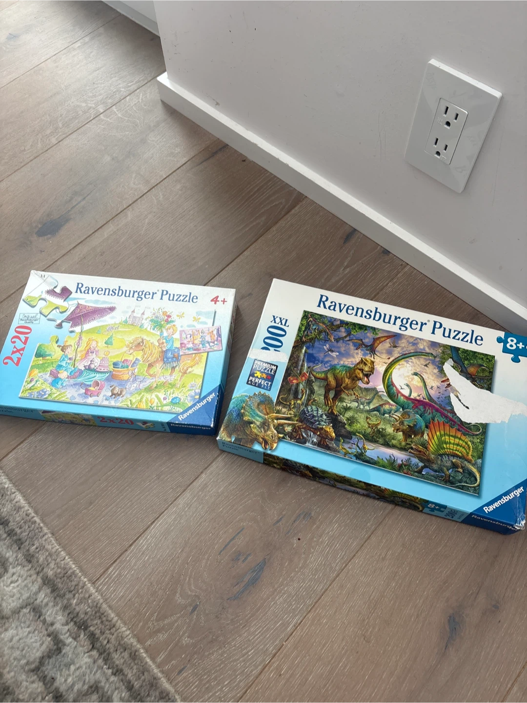 Ravensburger Puzzles - Dinosaur and Picnic Scenes