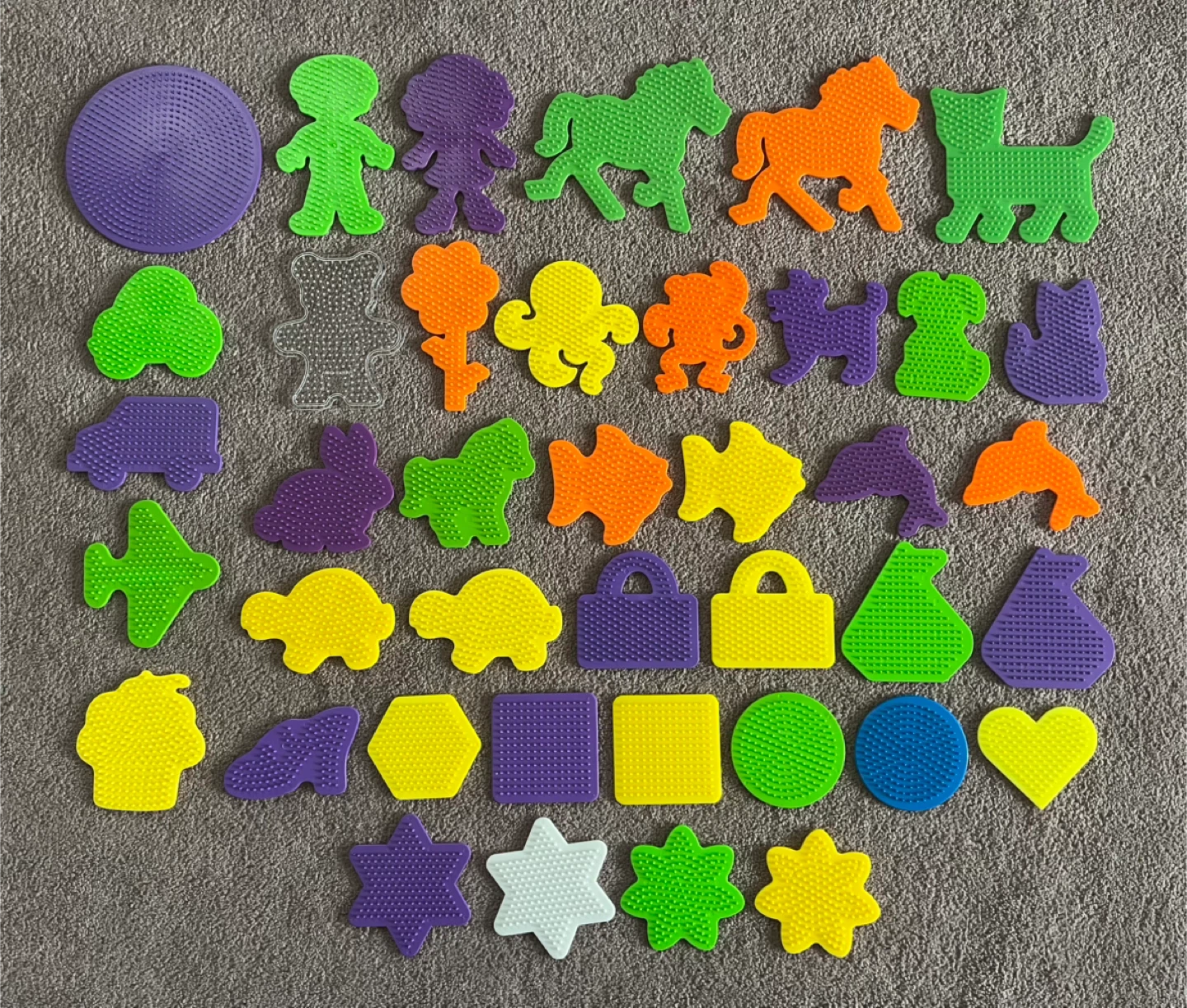 PERLER BEAD PEGBOARDS