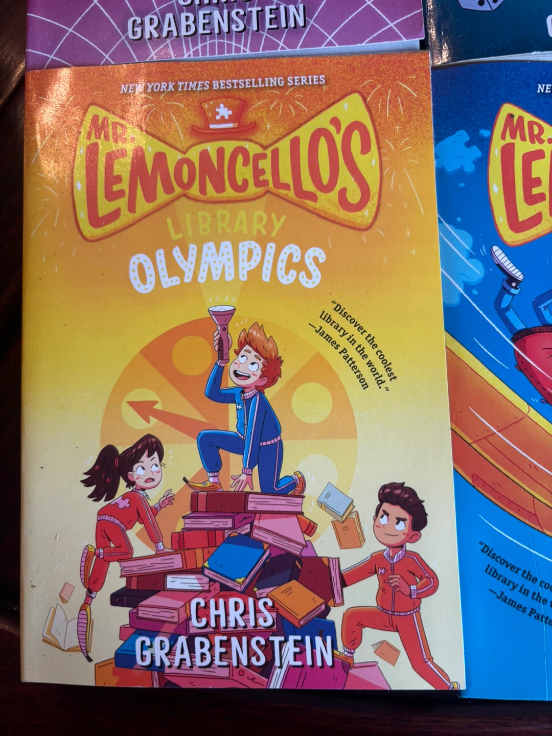 Mr. Lemoncello's Library Olympics Book by Chris Grabenstein - photo 2