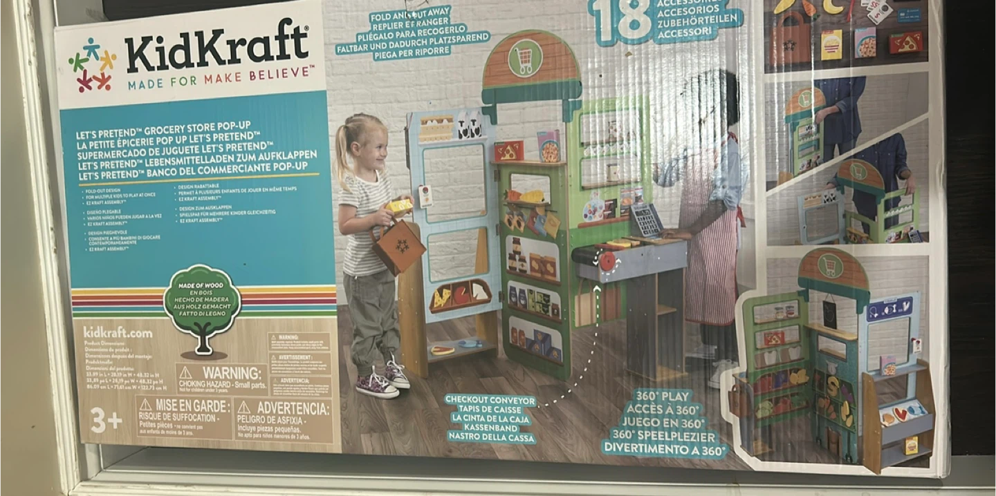 NEW KidKraft Wooden Play Food Grocery Store - photo 3