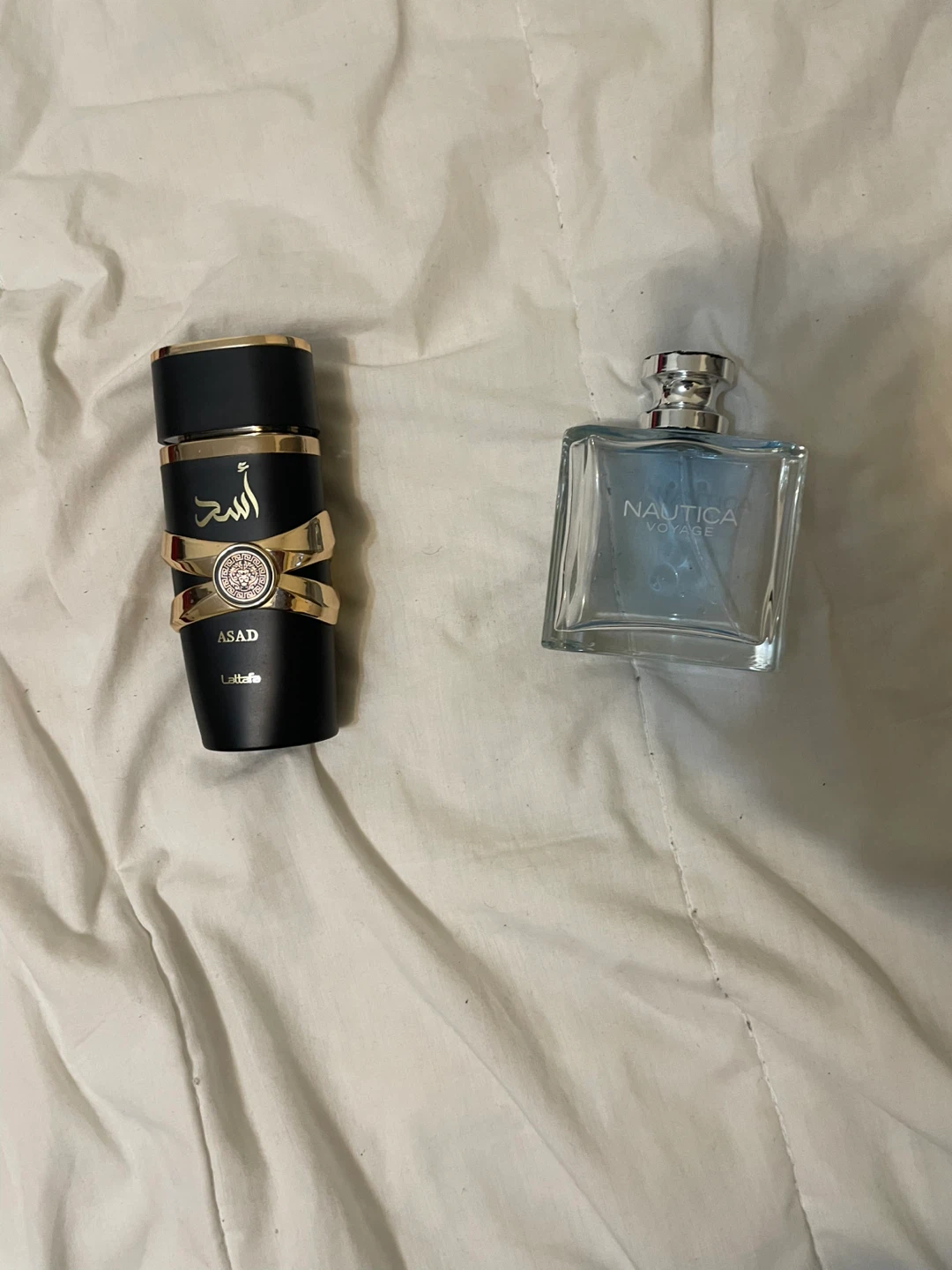 Lattafa Asad x Nautica Voyage