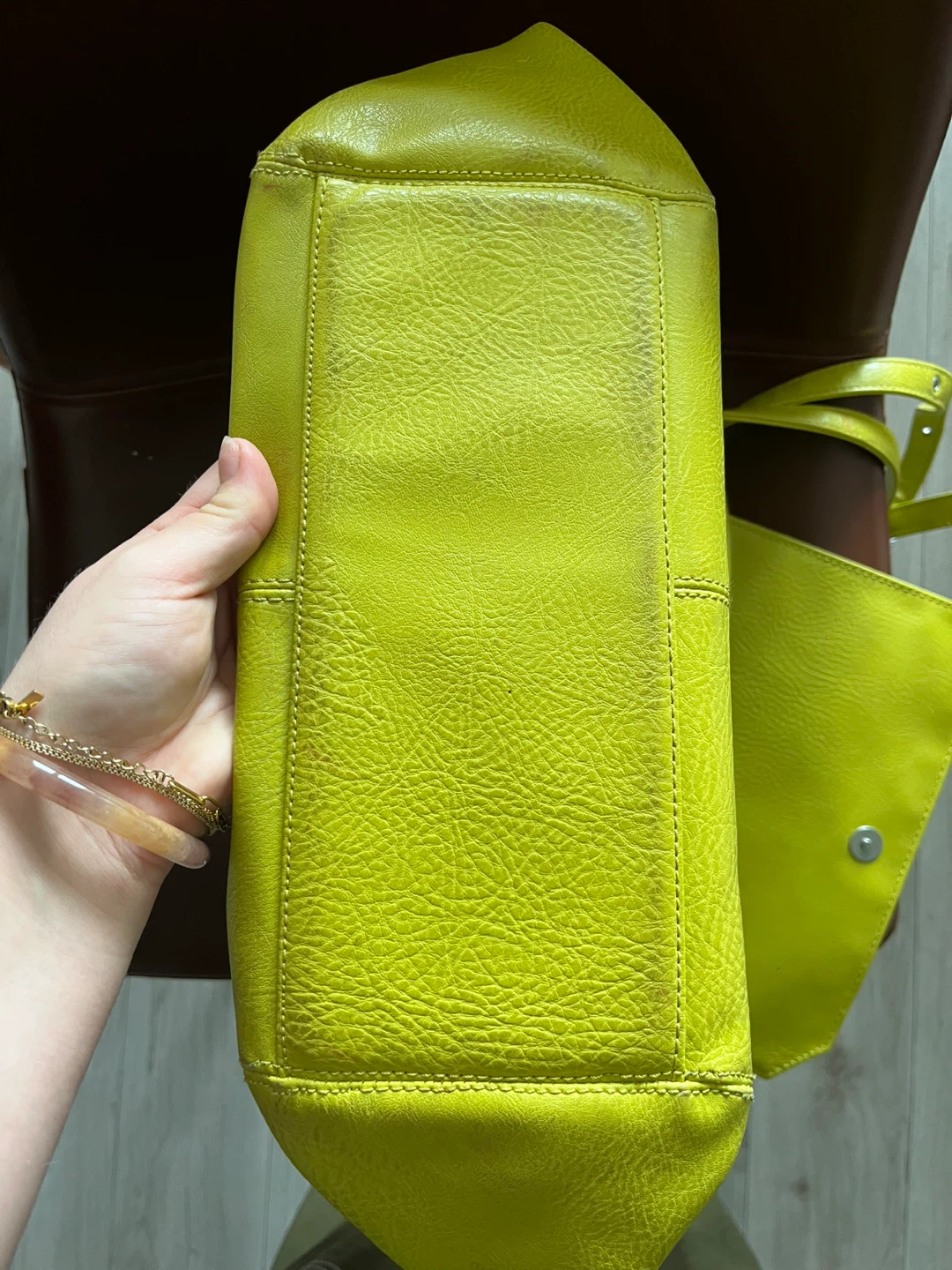Matt & Nat Green Leather Handbag - photo 4