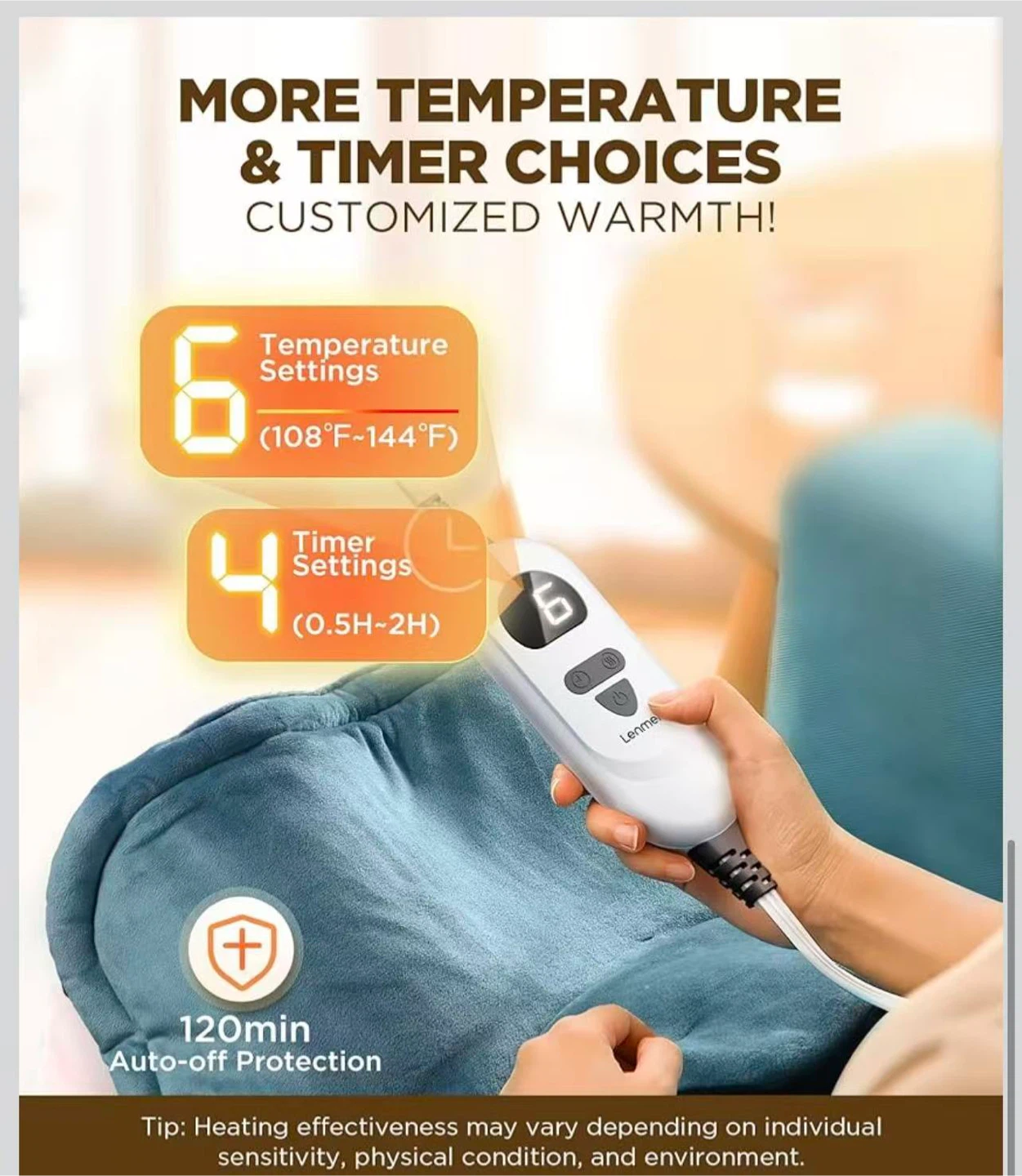 Lenmex Heated Neck and Shoulder Wrap - photo 4