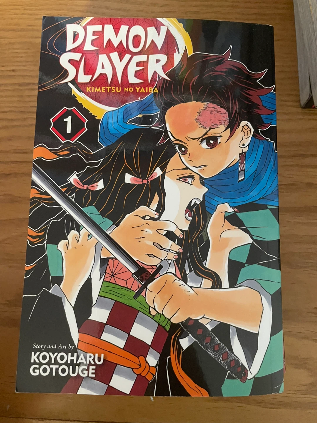 Volumes 1-10 Demon Slayer: Kimetsu no Yaiba Manga