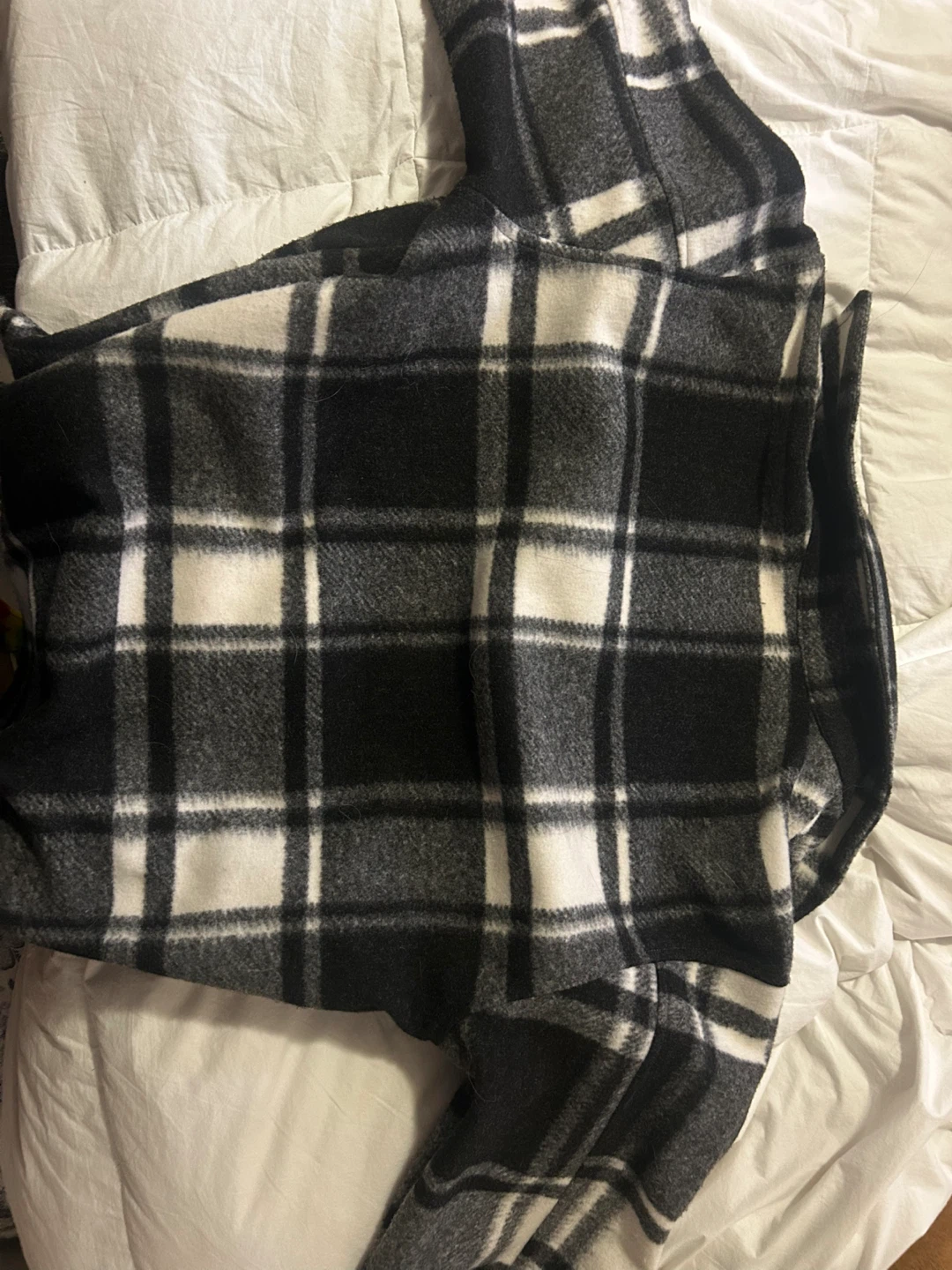 Plaid Flannel Shirt Jacket - photo 2