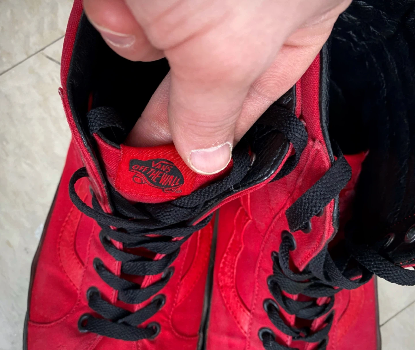 Vans Sk8-Hi Reissue ~ Racing Red - photo 2