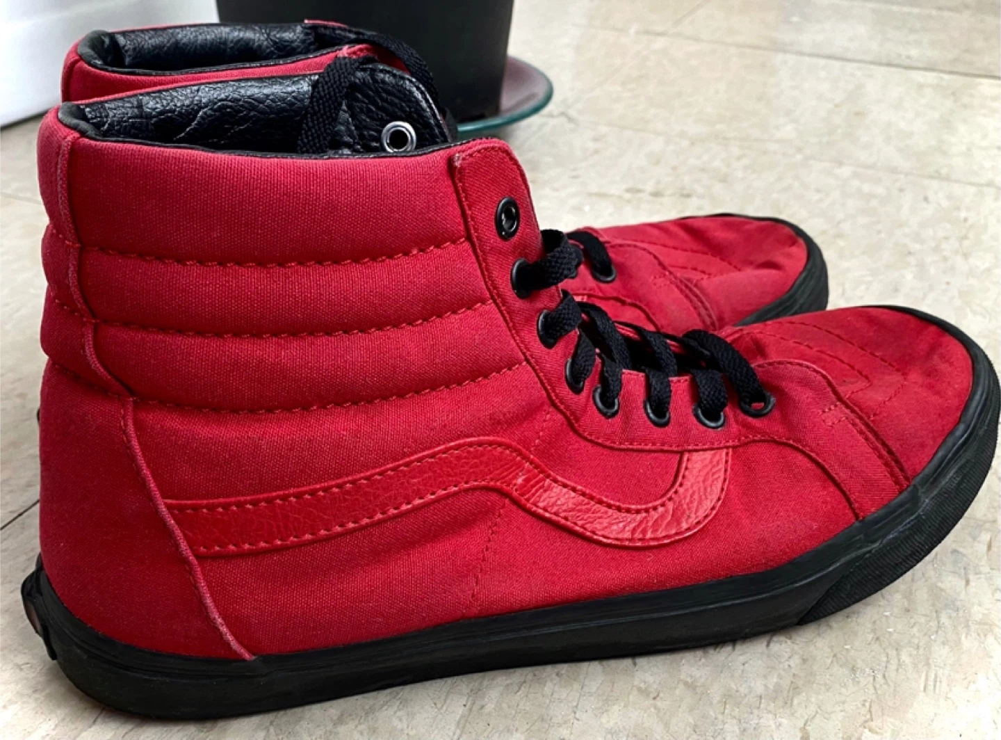 Vans Sk8-Hi Reissue ~ Racing Red