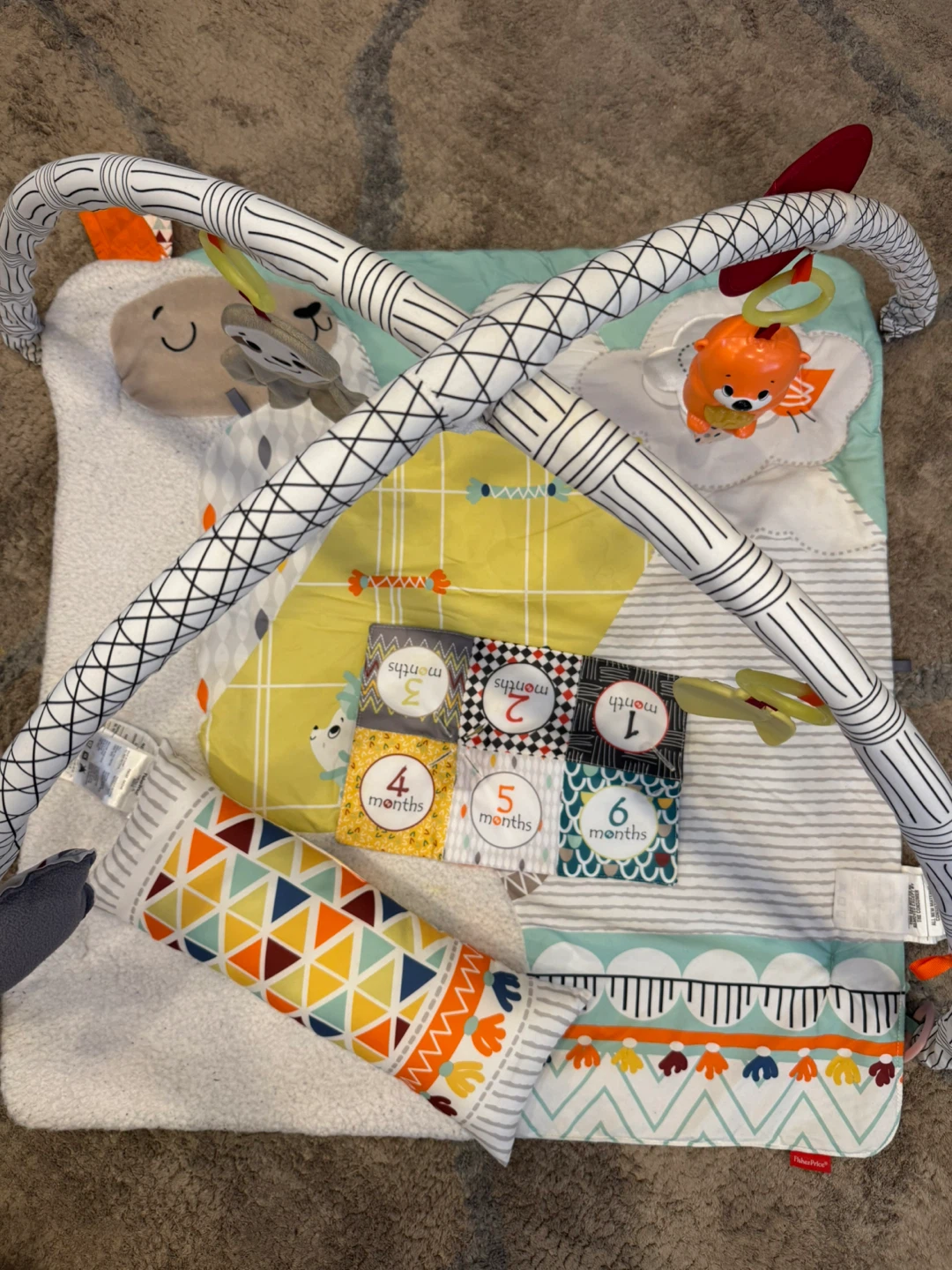 Fisher-Price Perfect Sense Deluxe Gym Play Mat with Toys - photo 4