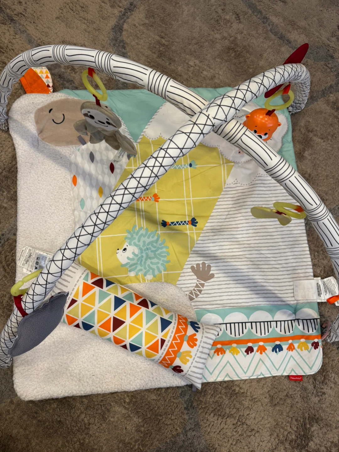 Fisher-Price Perfect Sense Deluxe Gym Play Mat with Toys - photo 5