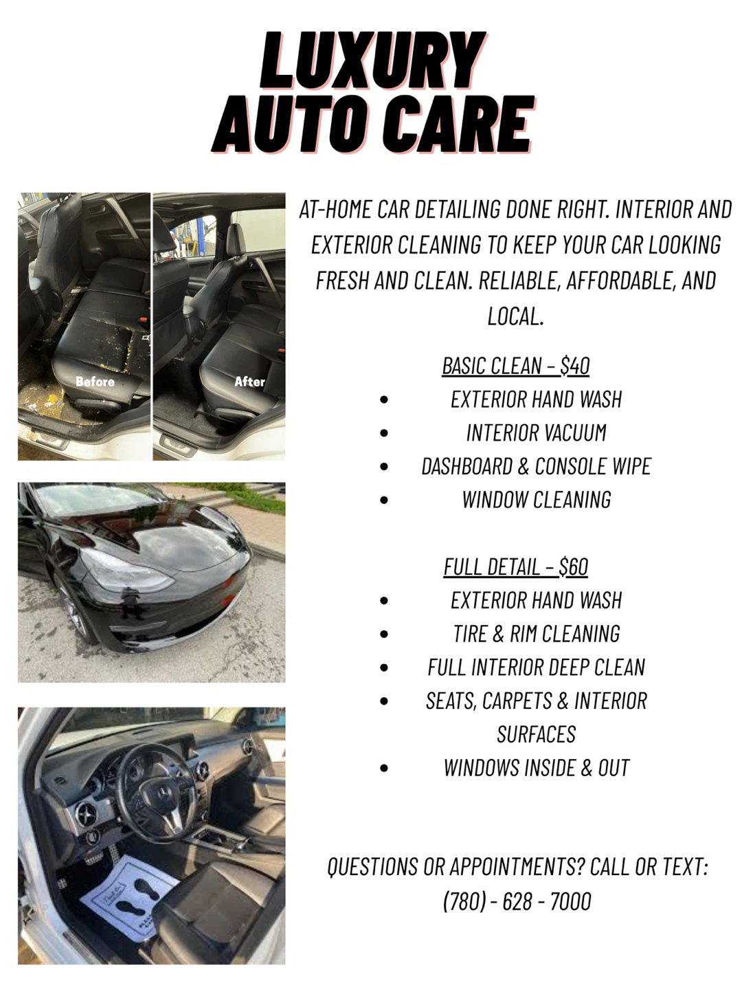 Luxury Auto Care - At-Home Car Detailing