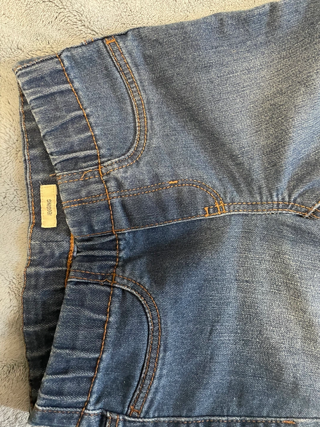 Girls' Denim Jeggings - photo 5