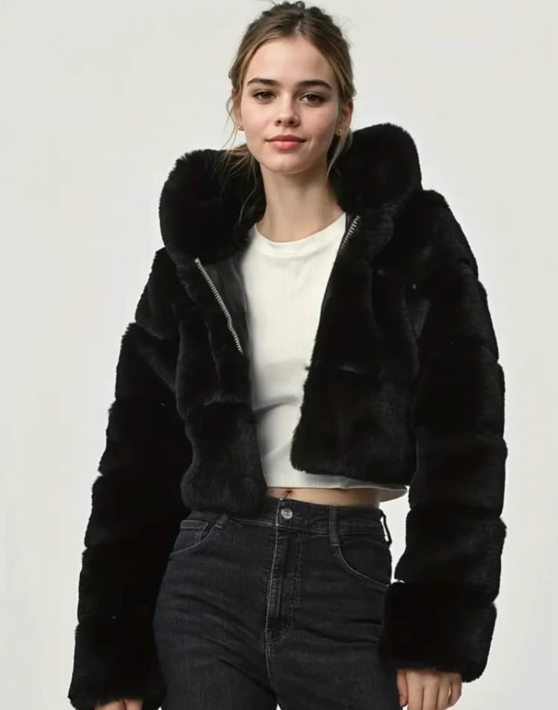 fhillinuo fur coat