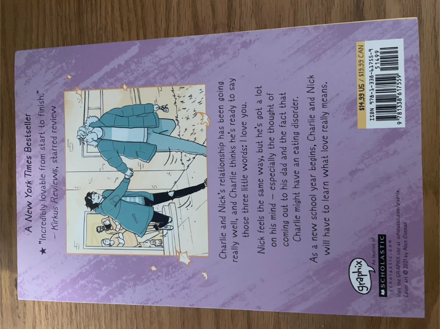 Volume 4 Heartstopper Graphic Novel by Alice Oseman - photo 2