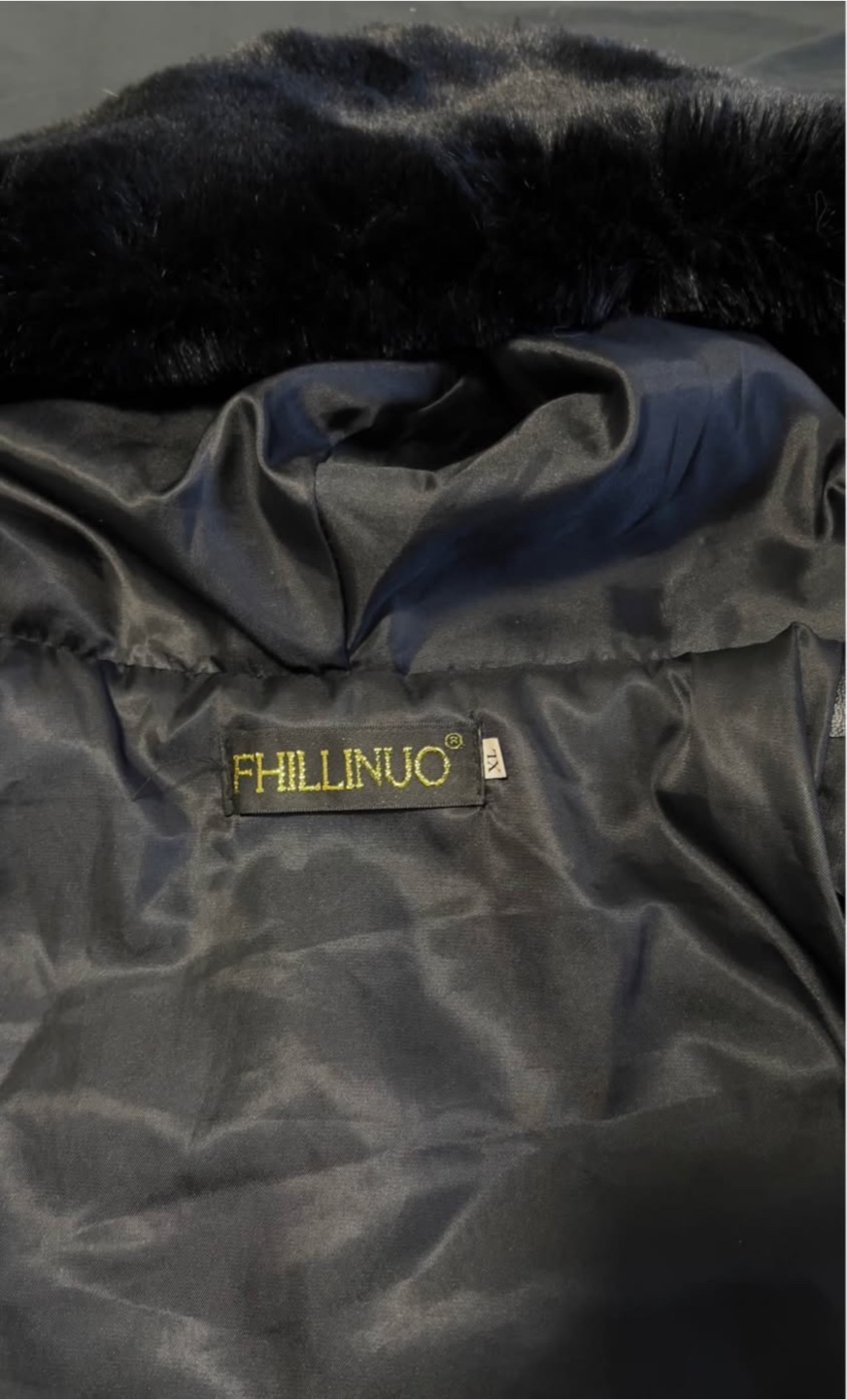 fhillinuo fur coat - photo 4