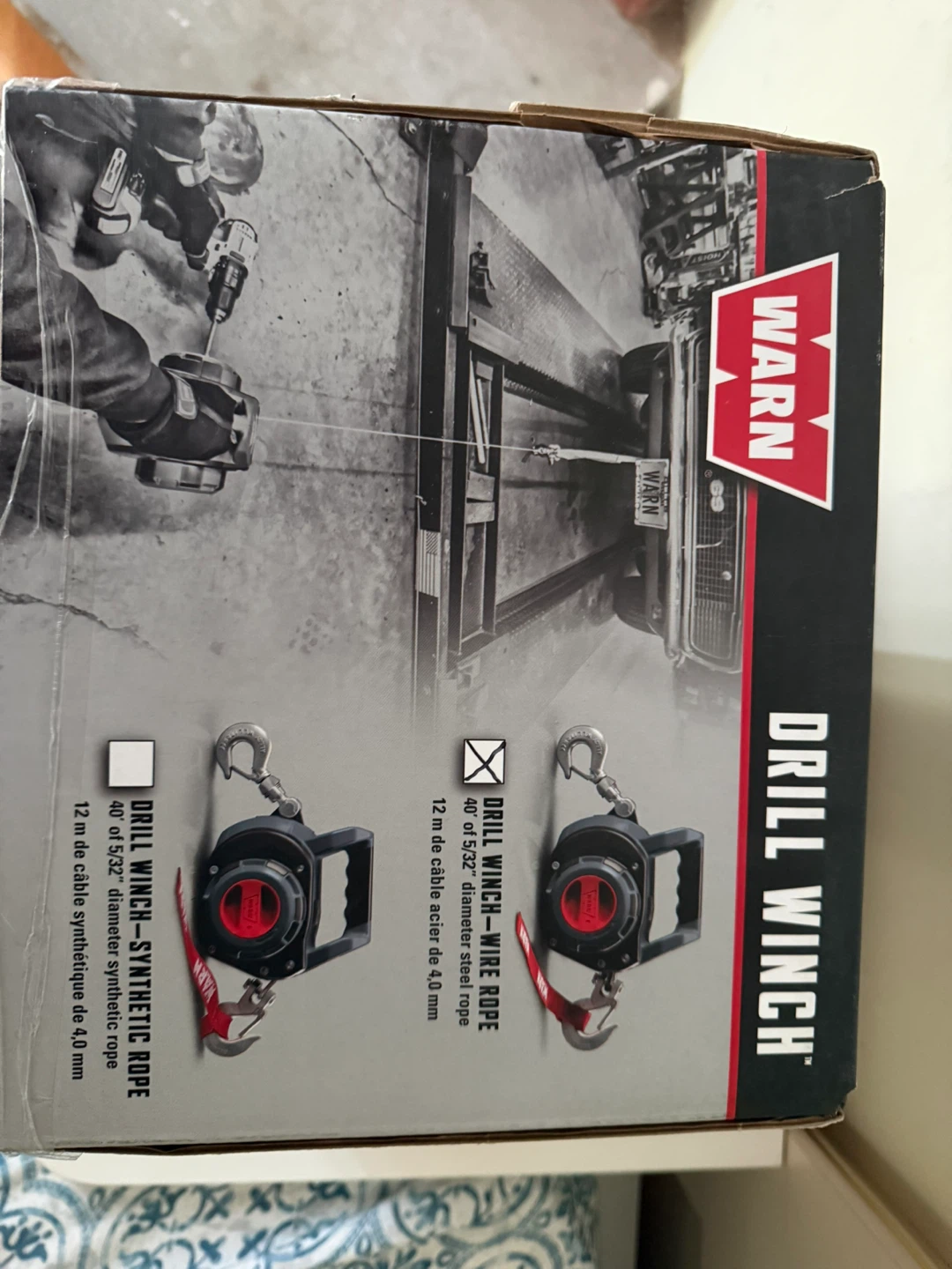 WARN Drill Winch Portable Pulling Tool - photo 3
