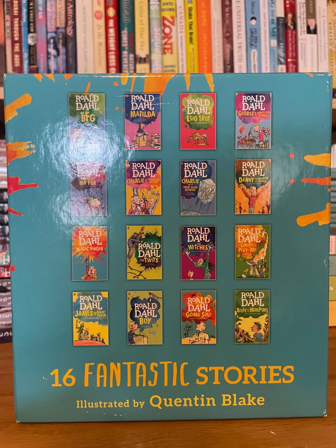 Roald Dahl Collection 16 Fantastic Stories Book Set - photo 2