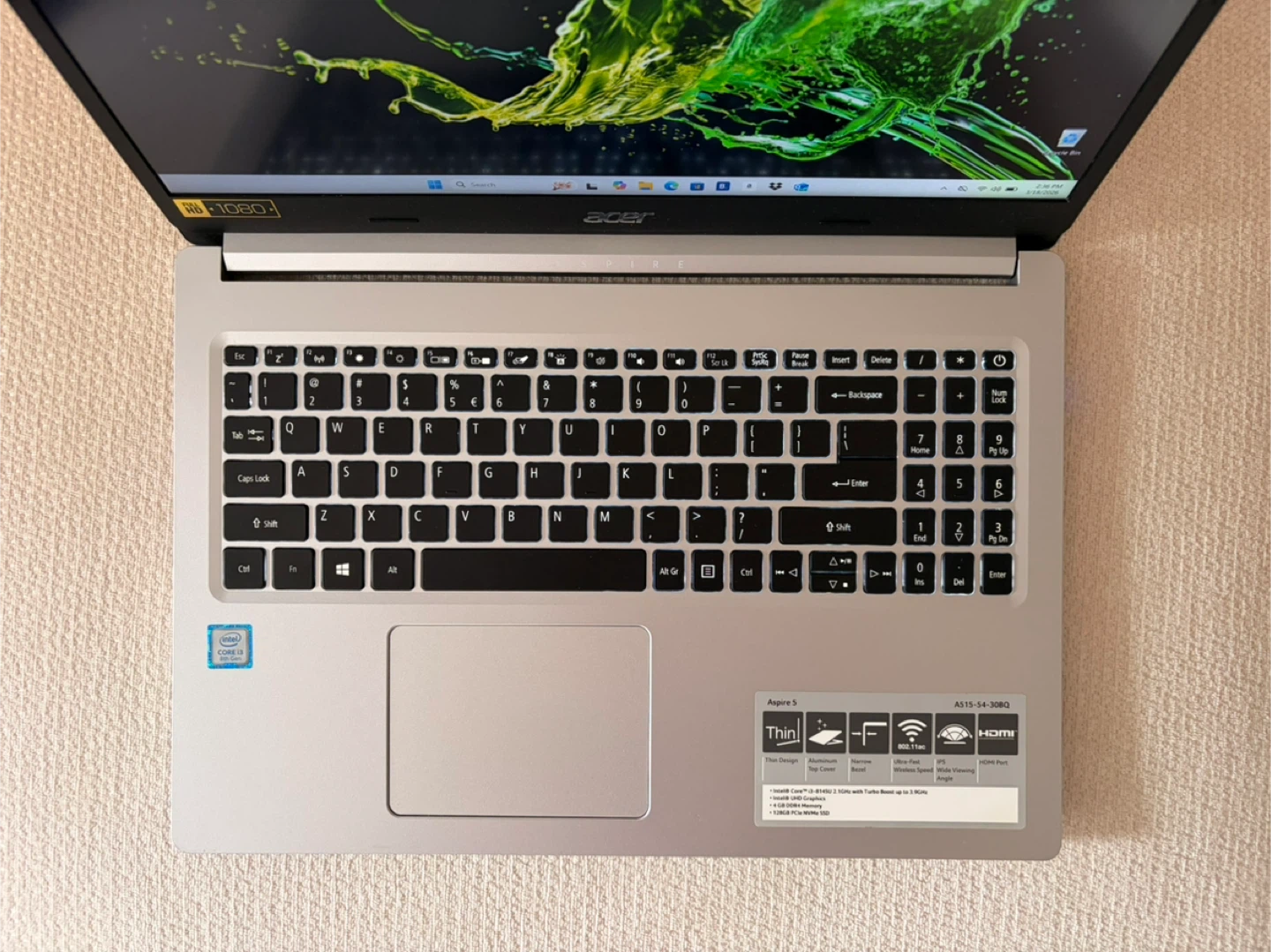 Acer Aspire 5 A515-54 Thin Laptop — i3-8th Gen / 8GB RAM / SSD - photo 2