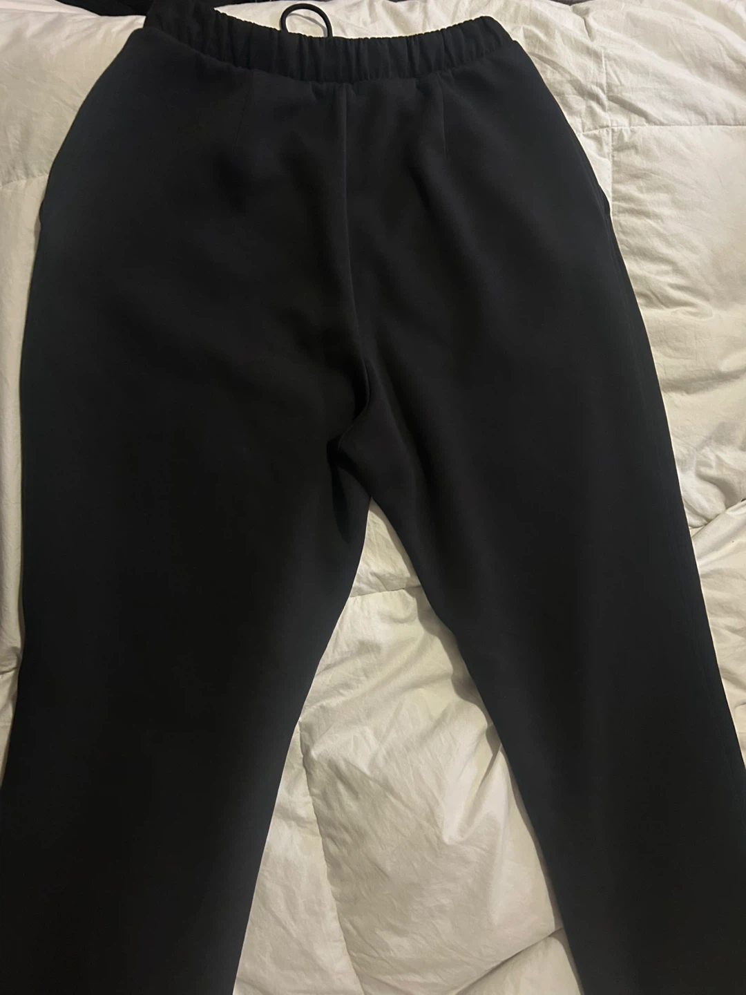 Black Drawstring Pants - photo 2