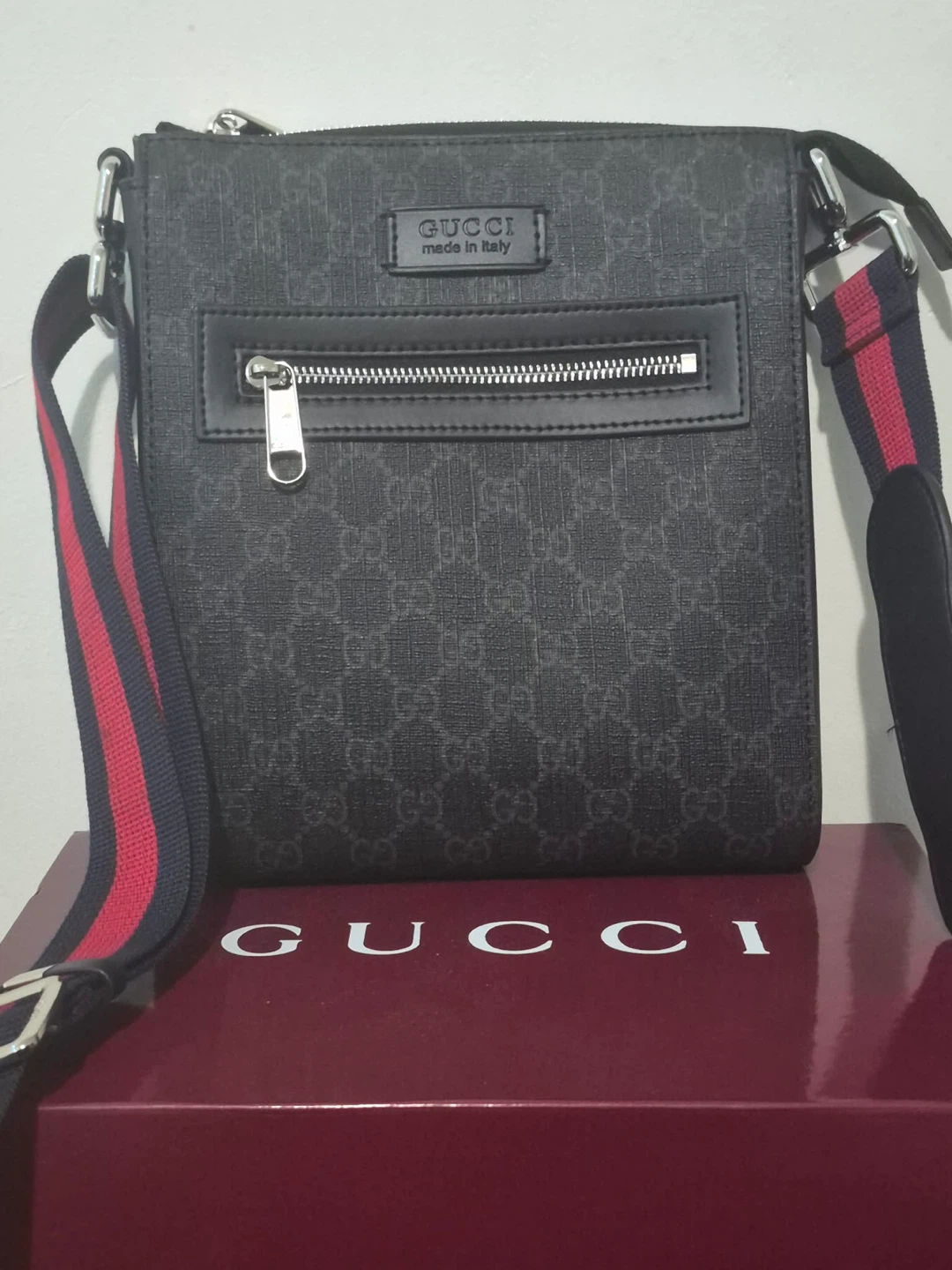 Sacoche Gucci unisexe monogramme - photo 4