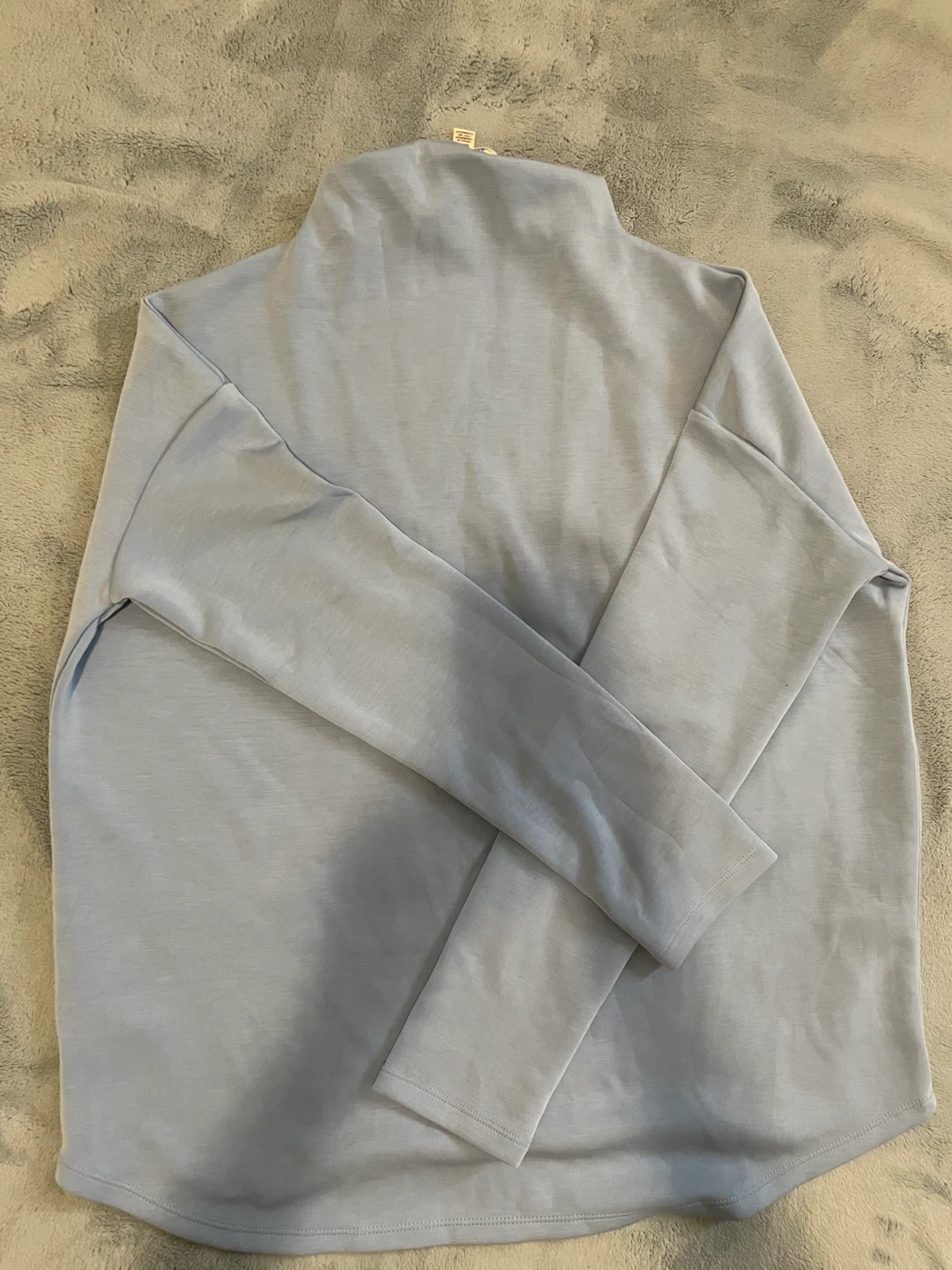 j.crew blue long sleeve top - photo 2