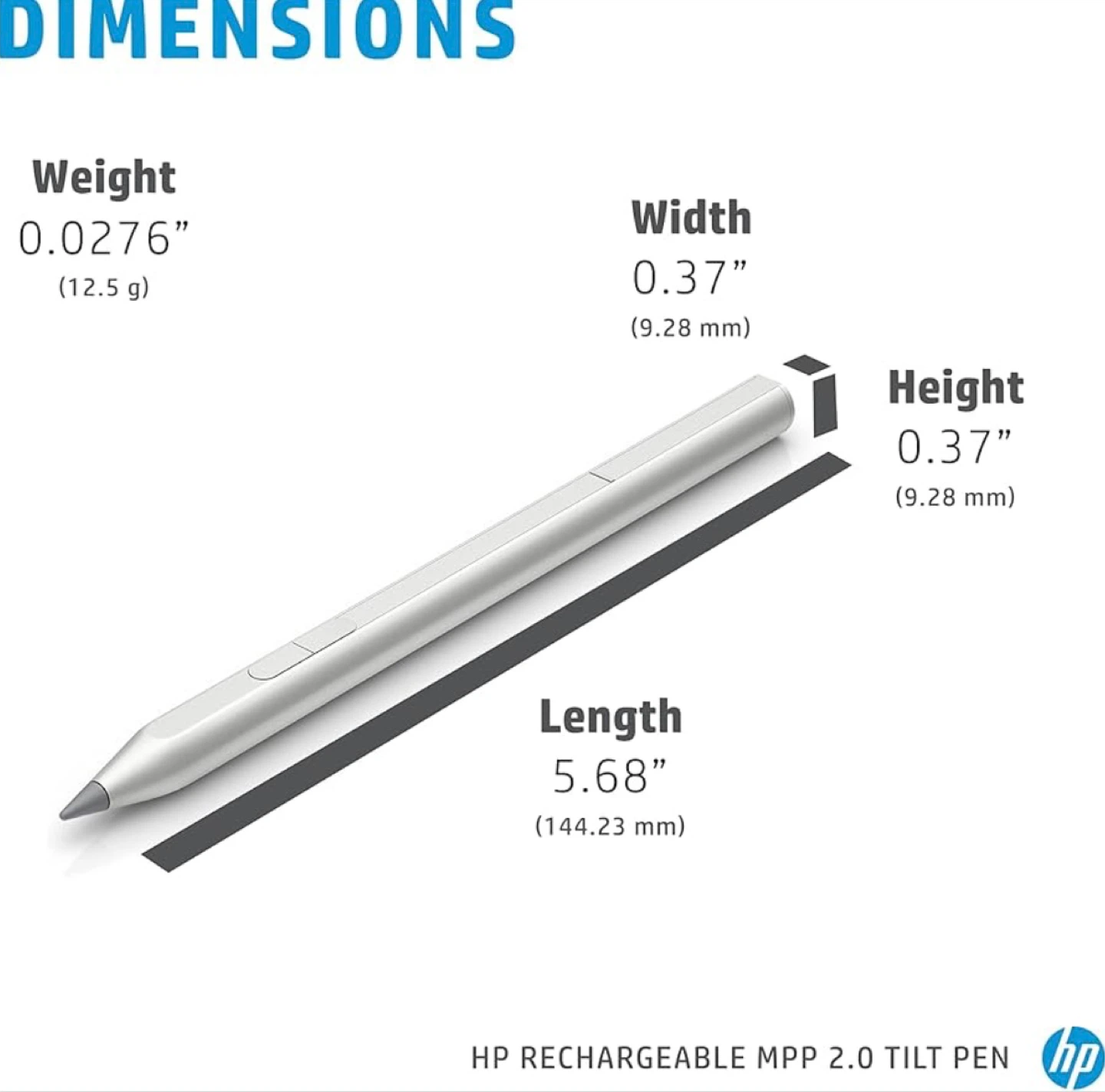 BRAND NEW 🥕 HP Rechargeable MPP 2.0 Tilt Pen - photo 4