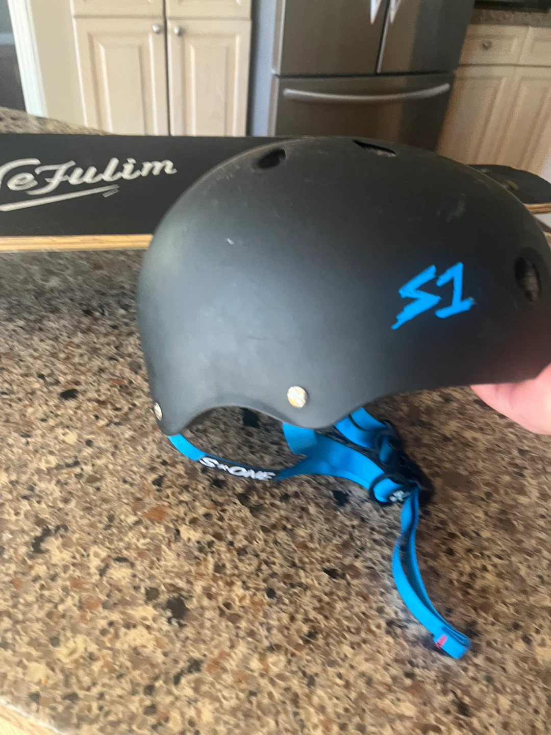 Julim Longboard Skateboard with S1 Helmet - photo 4