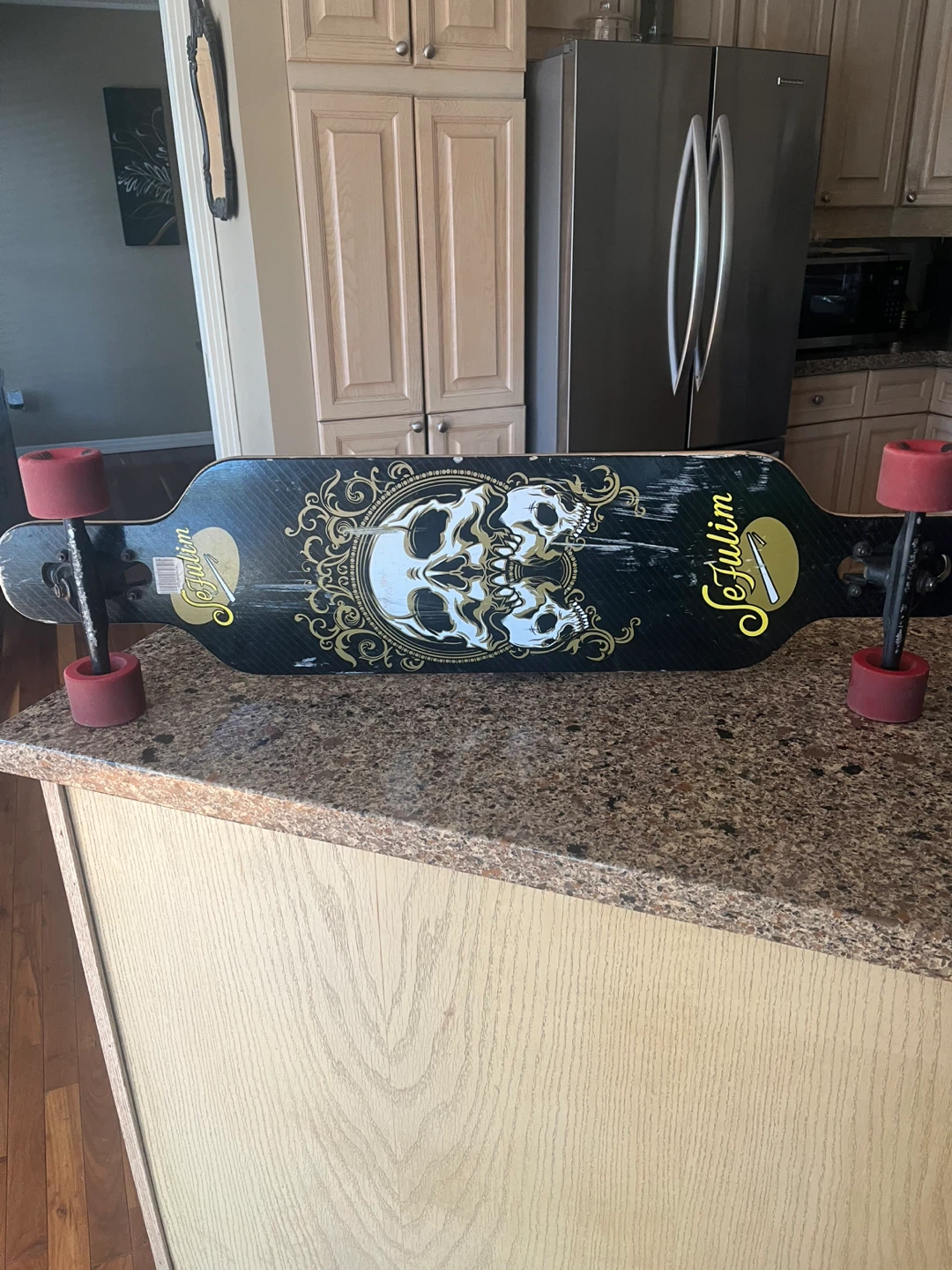 Julim Longboard Skateboard with S1 Helmet - photo 2