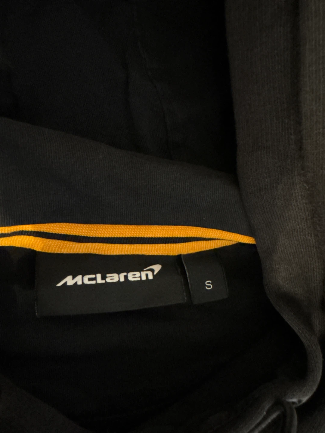 McLaren Black Hoodie Size S - photo 2