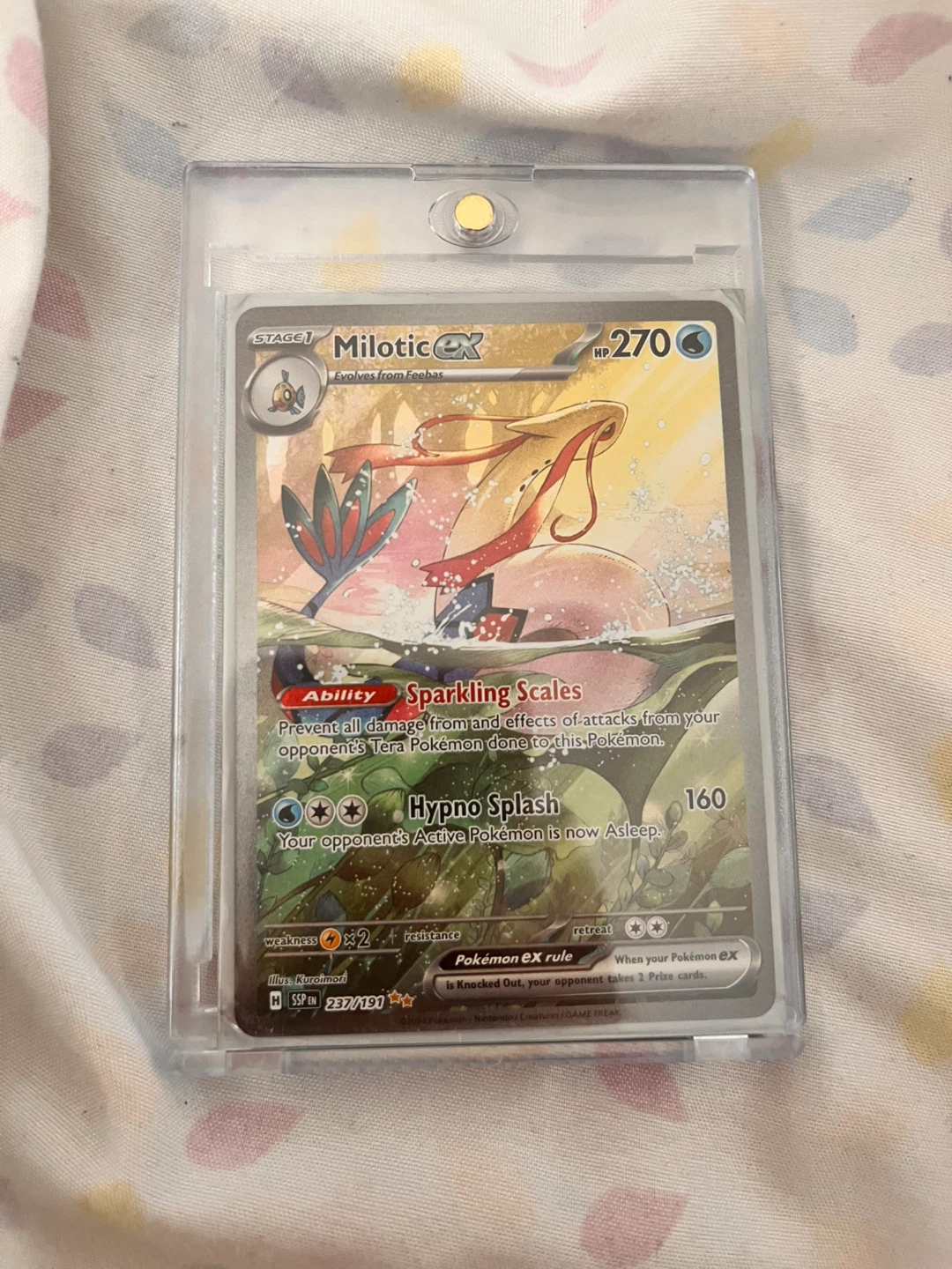 Pokémon TCG Milotic EX 237/191 Card