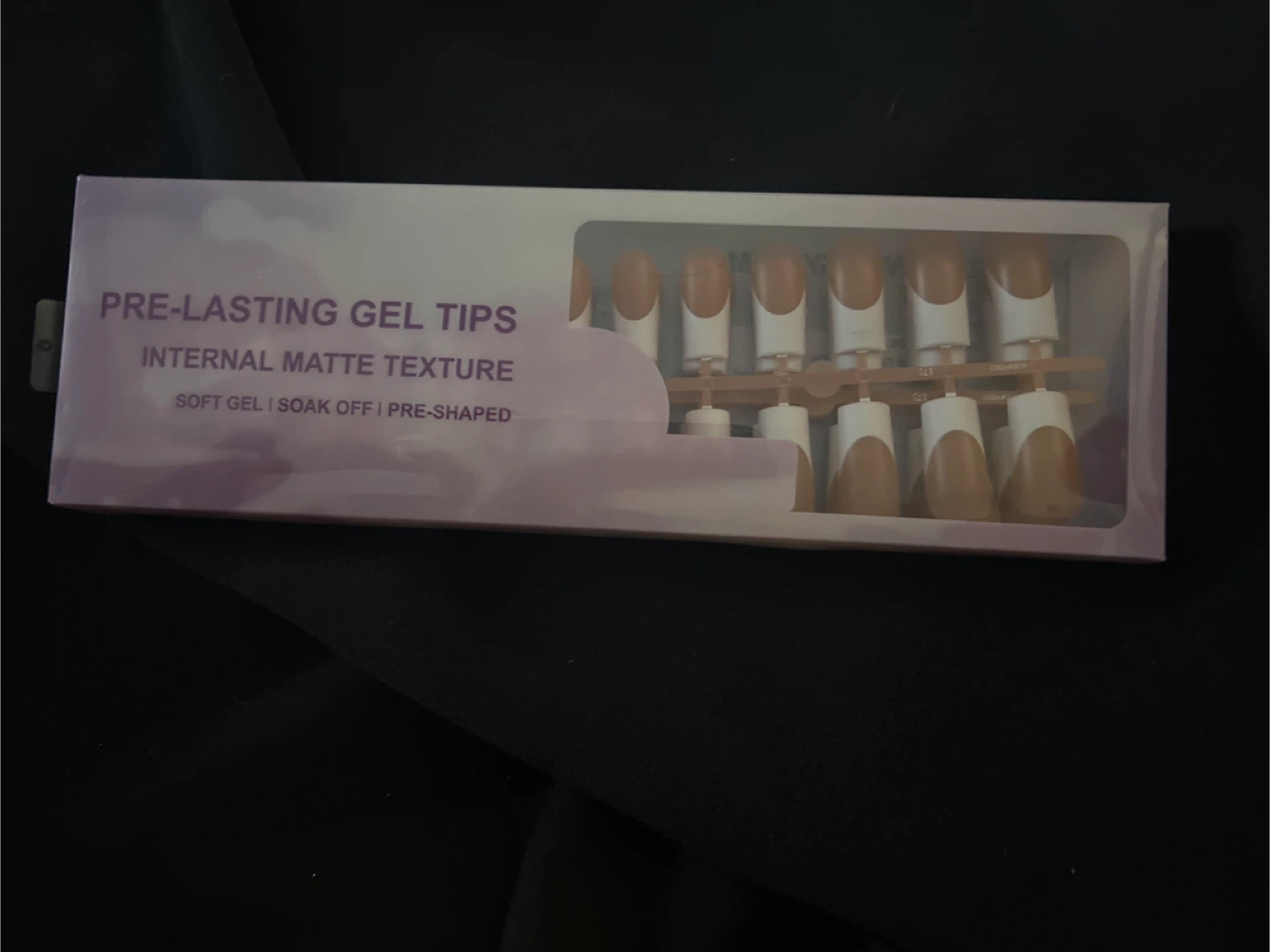 Pre-Lasting Gel Tips - Internal Matte Texture