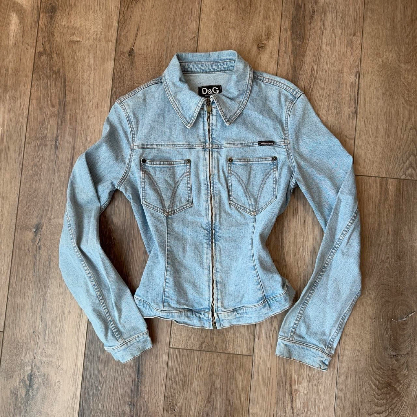 D&G Light Wash Denim Jacket