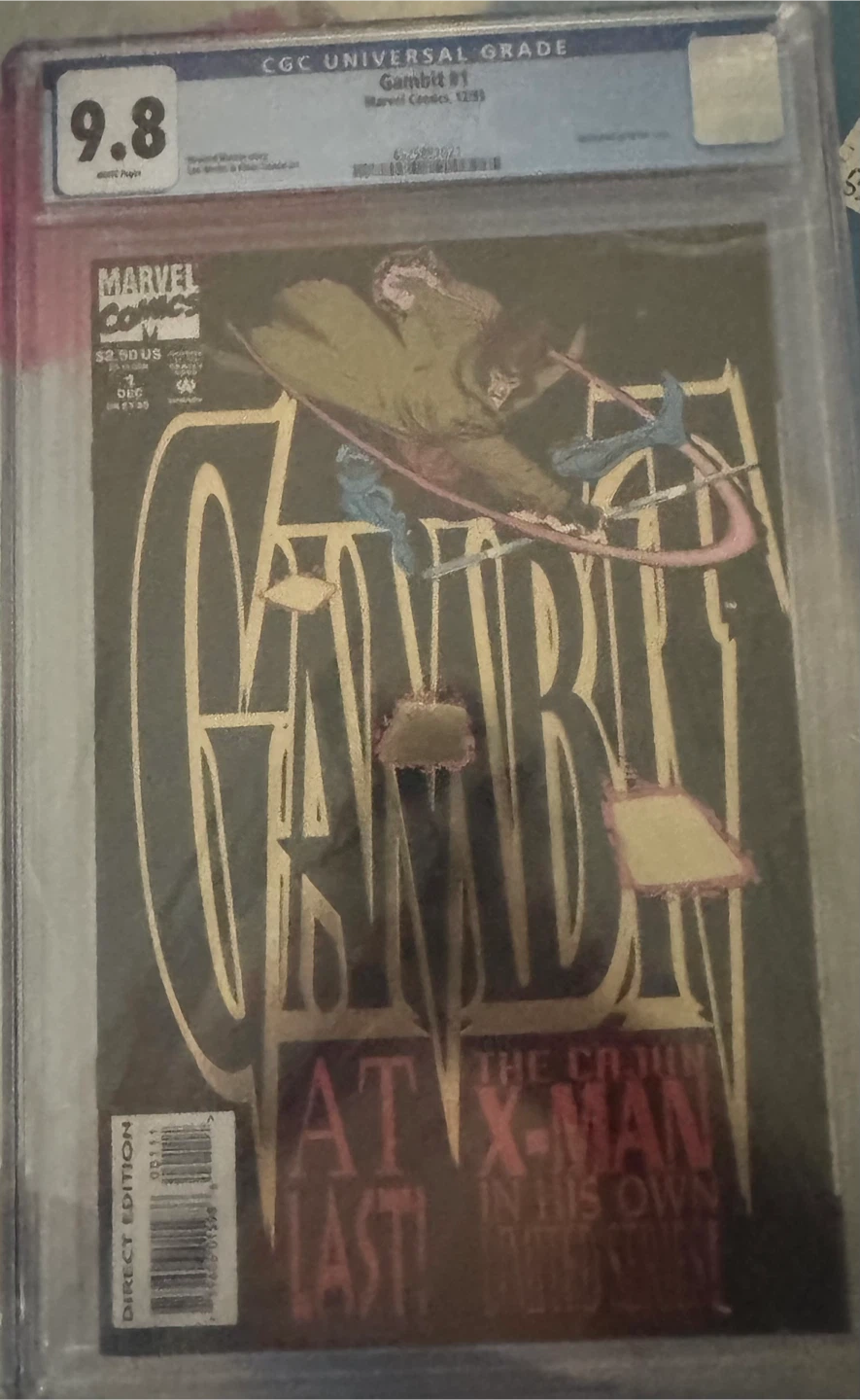 Marvel Comics Gambit #1 CGC Universal Grade 9.8